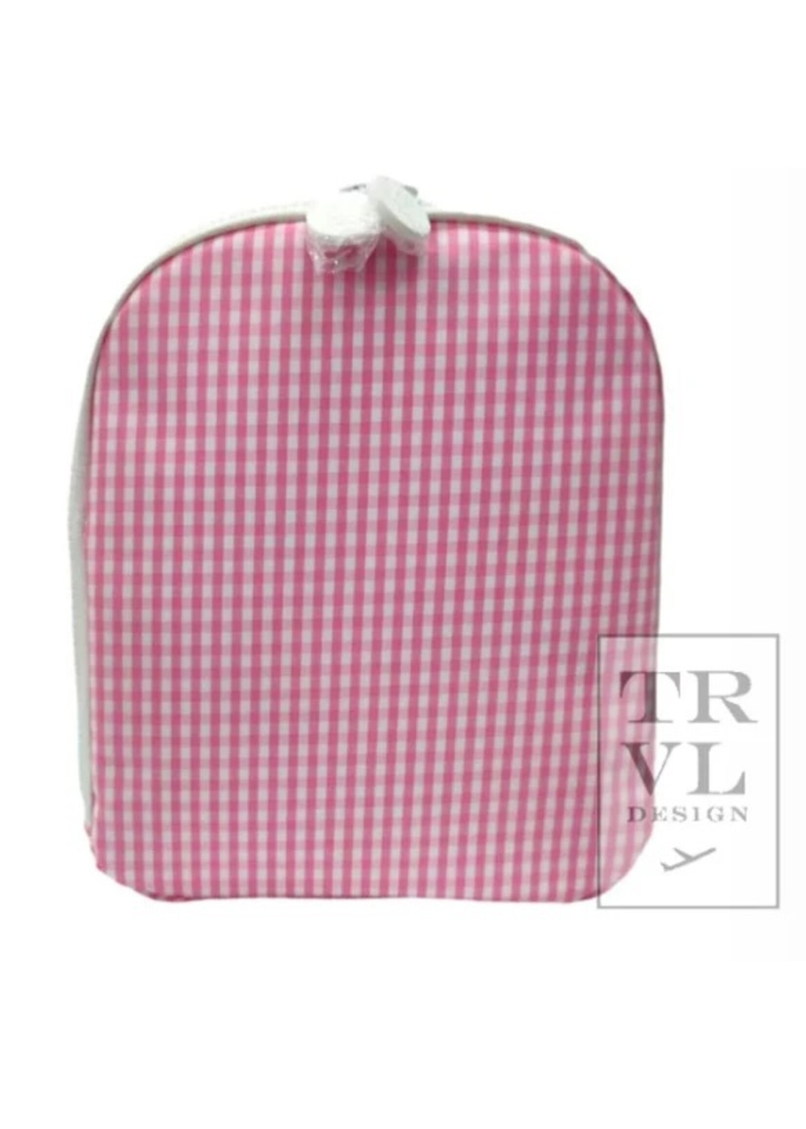 TRVL DESIGN Bring it Lunch - Gingham Pink