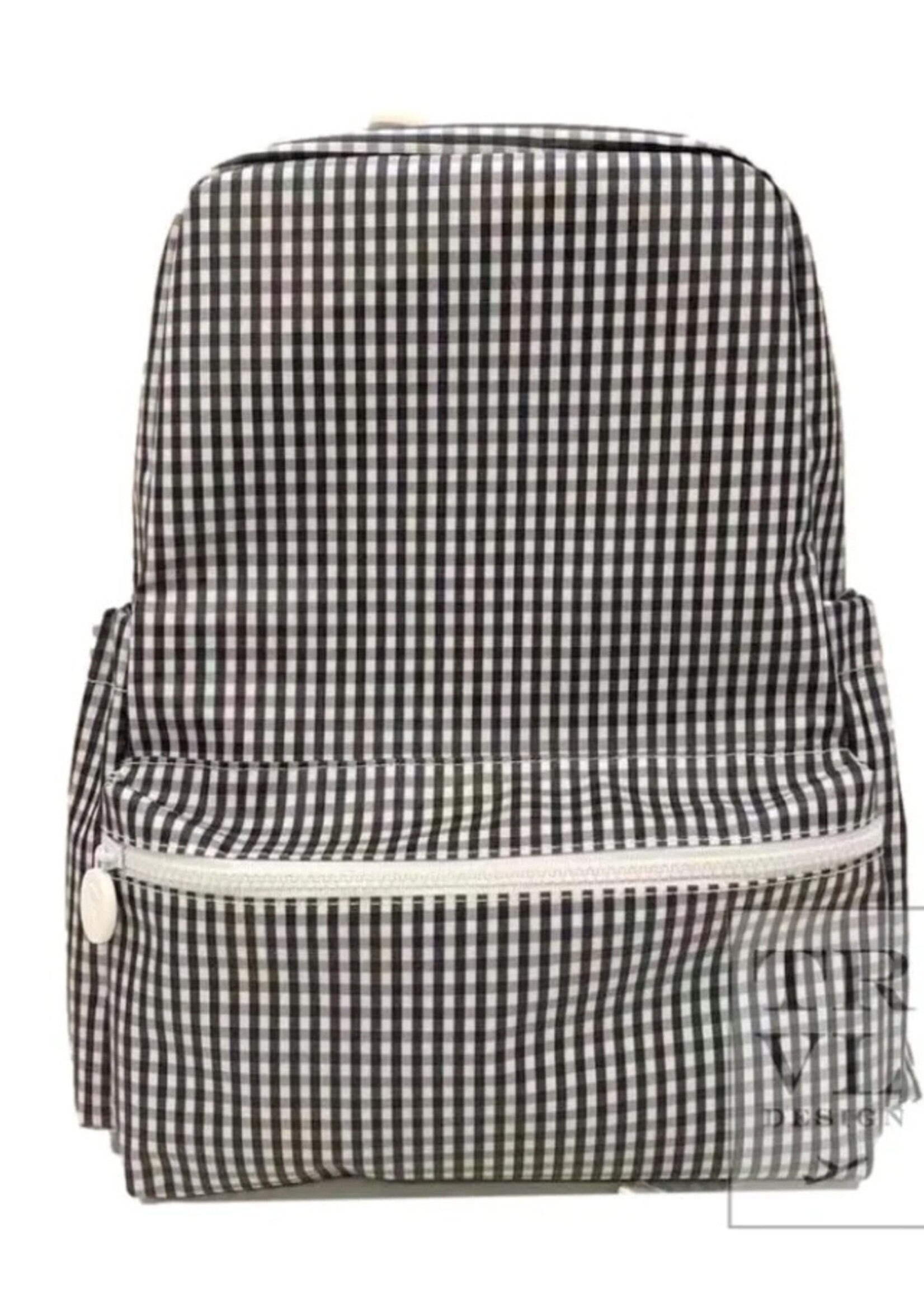 TRVL DESIGN Backpacker - Gingham Black