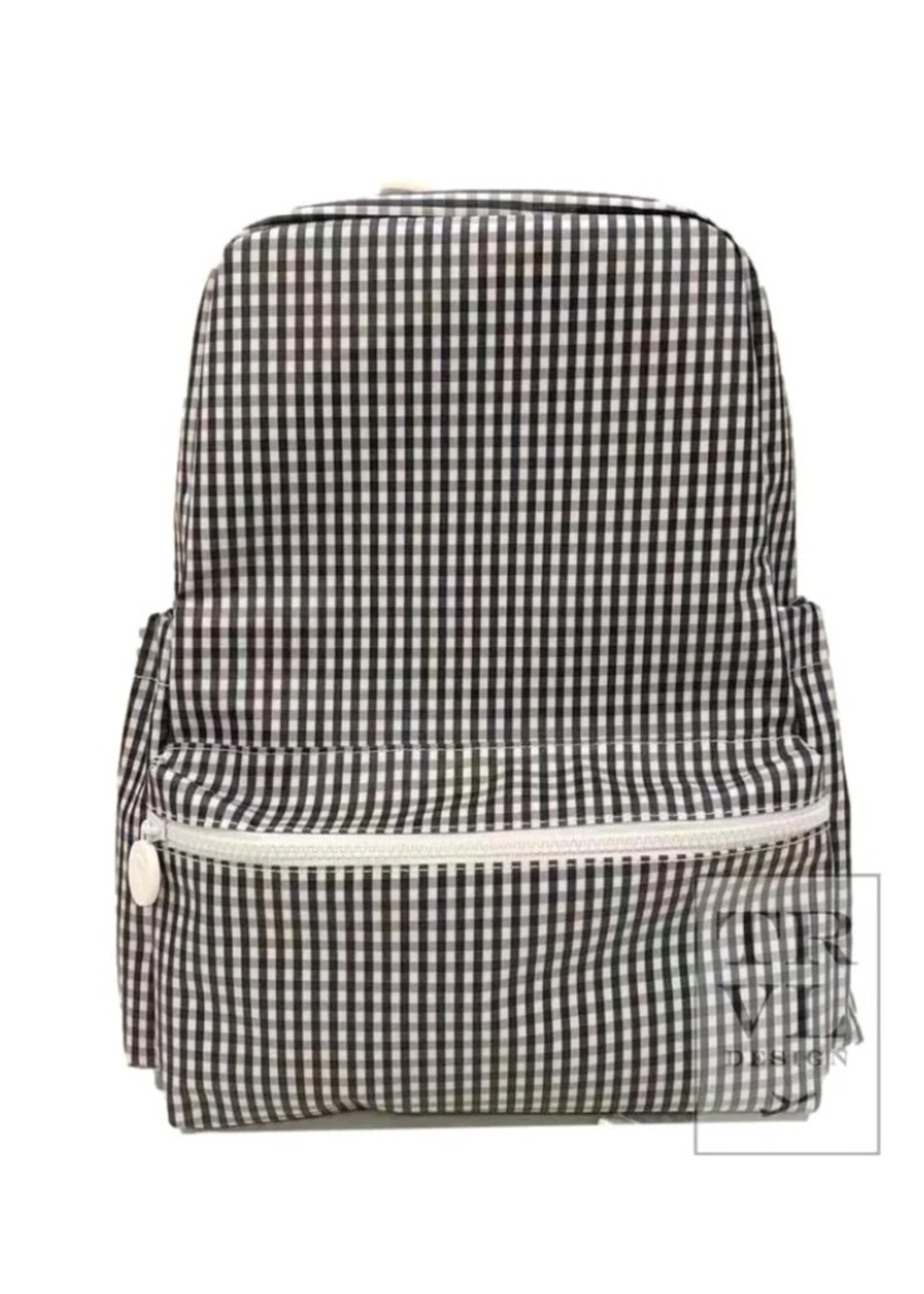 TRVL DESIGN Backpacker - Gingham Black