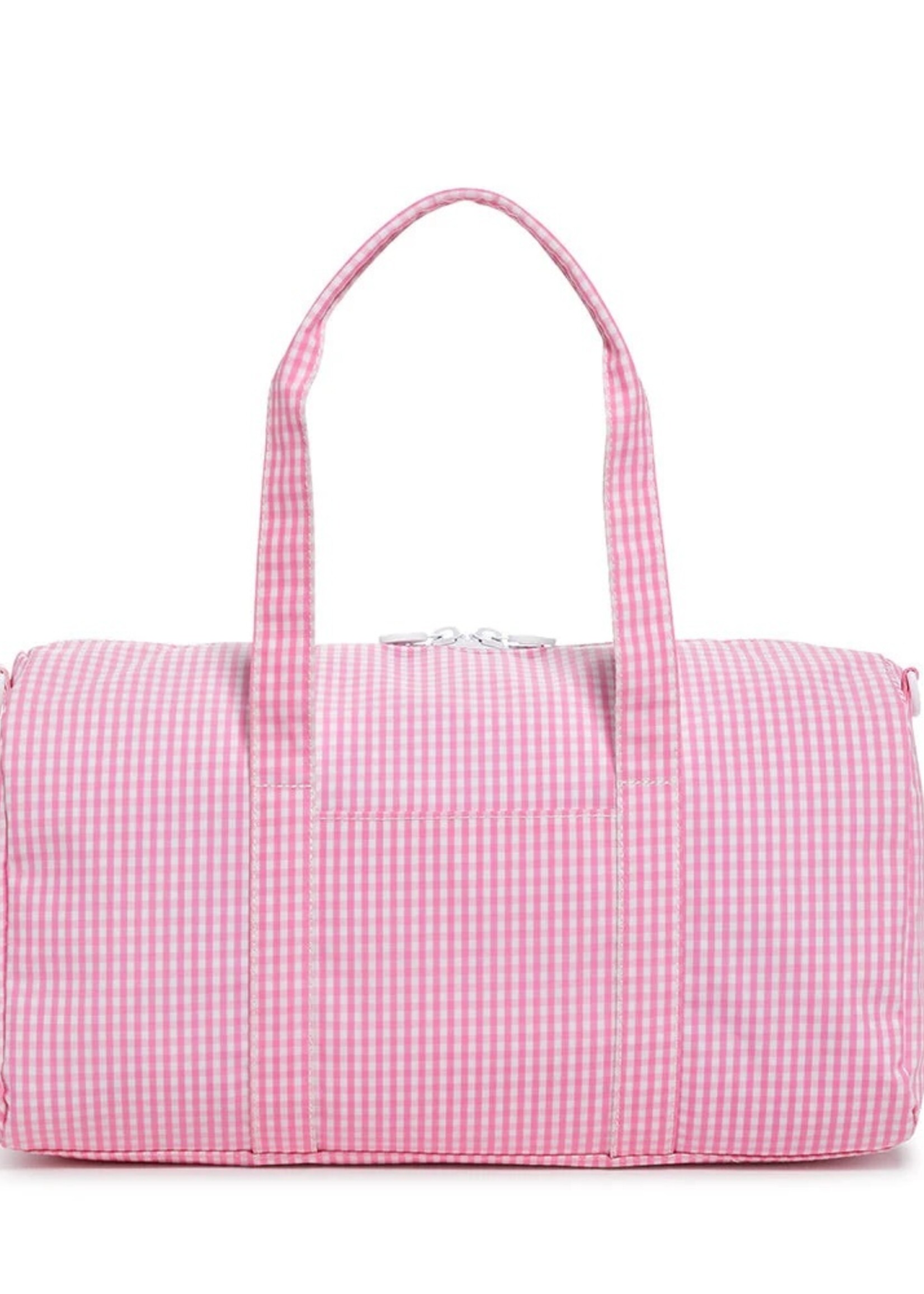 TRVL DESIGN Weekender - Gingham Pink