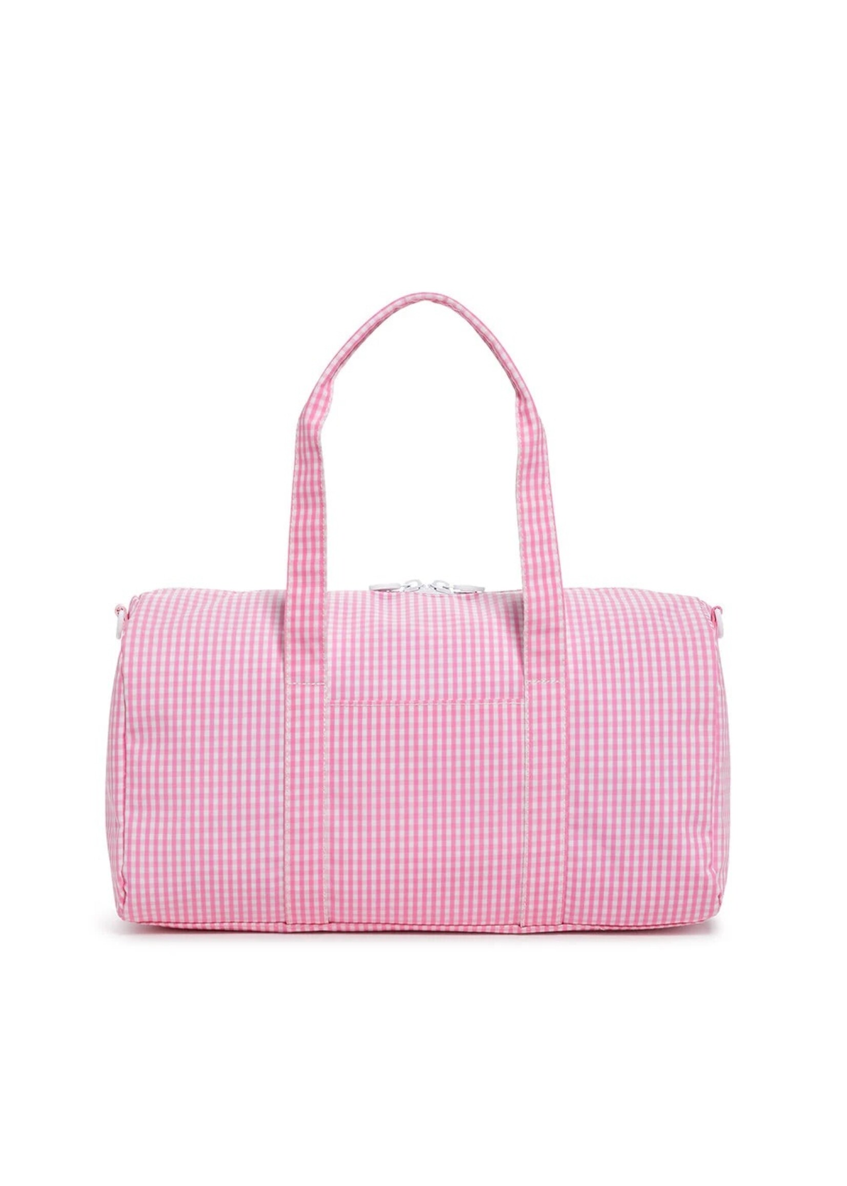 TRVL DESIGN Weekender - Gingham Pink