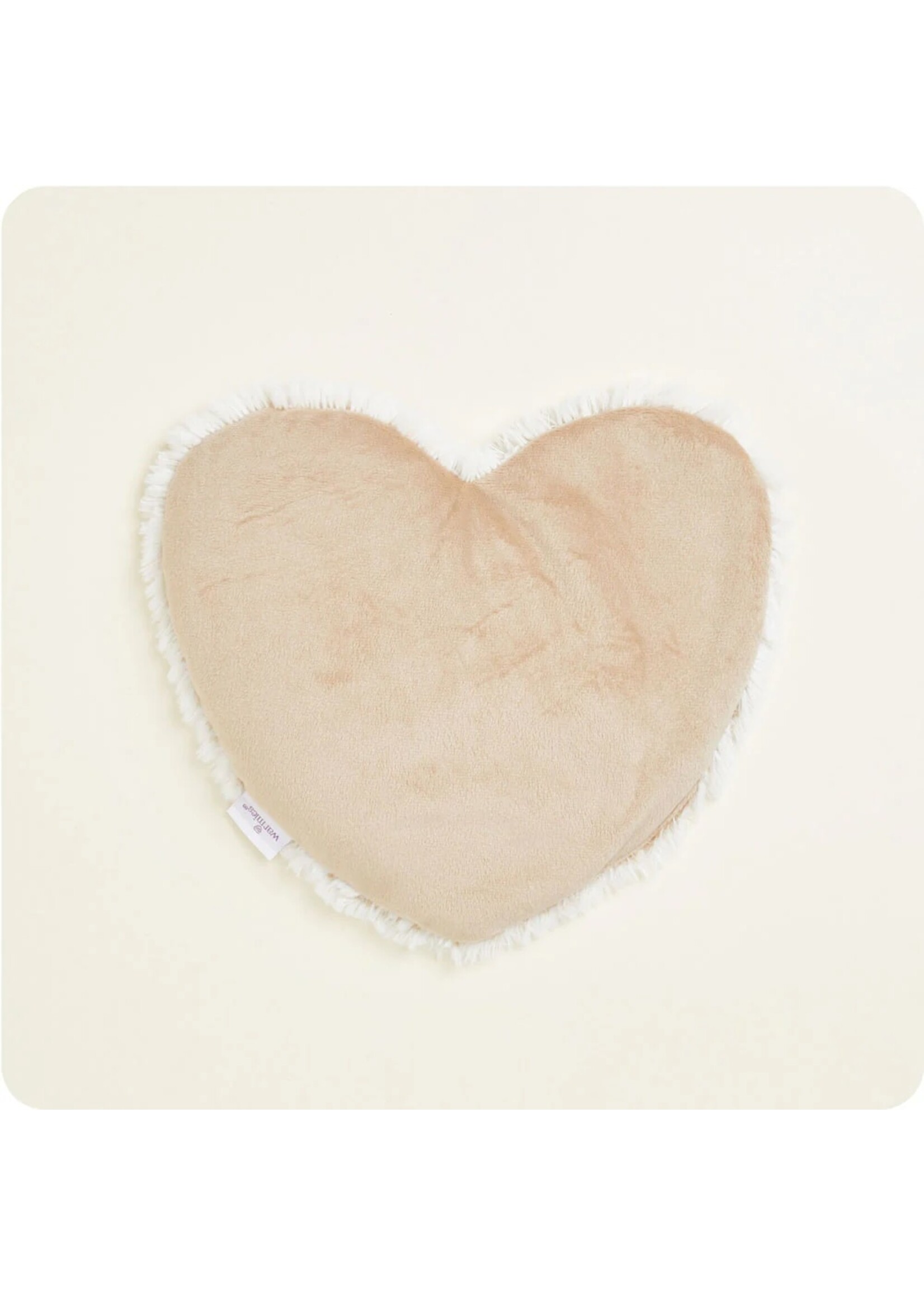 Warmies Warmies Heart Marshmallow Brown