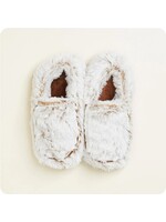 Warmies Warmies Slippers Marshmallow Brown