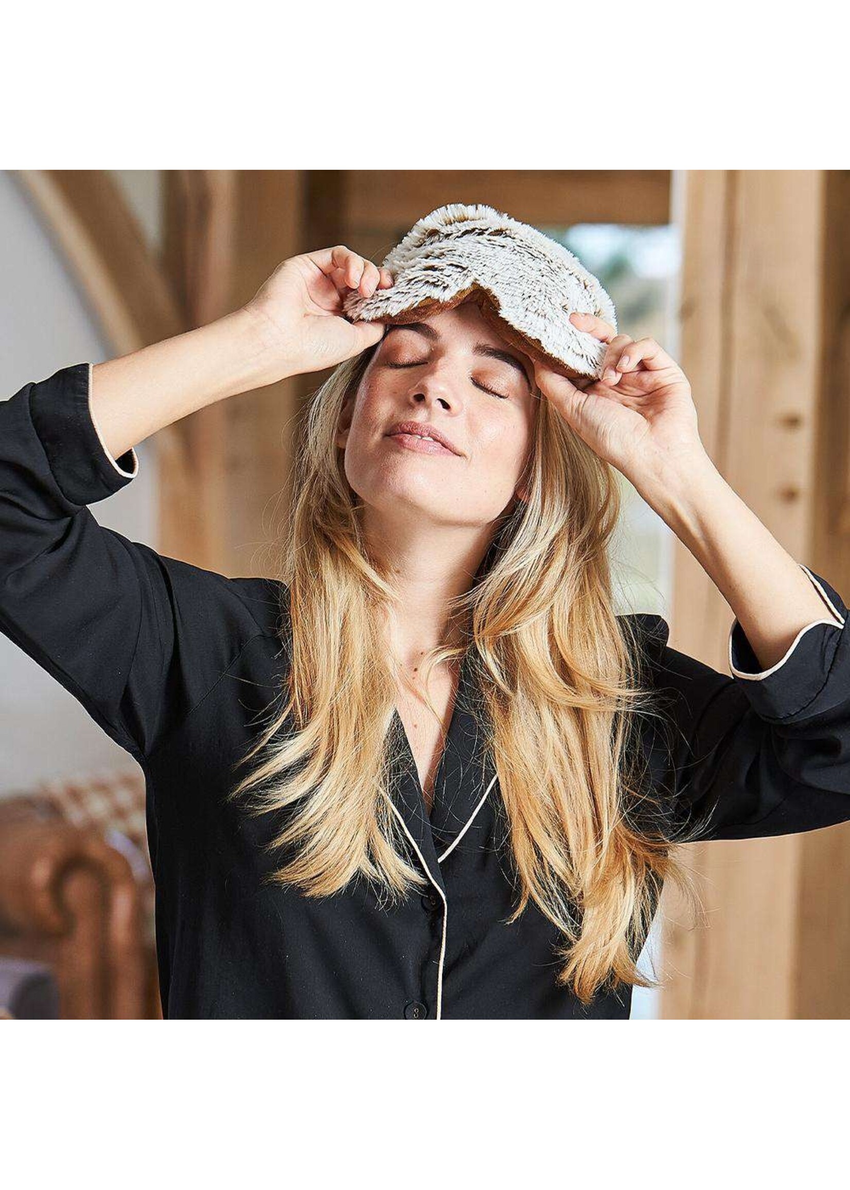 Warmies Warmies Eye Mask Marshmallow Brown