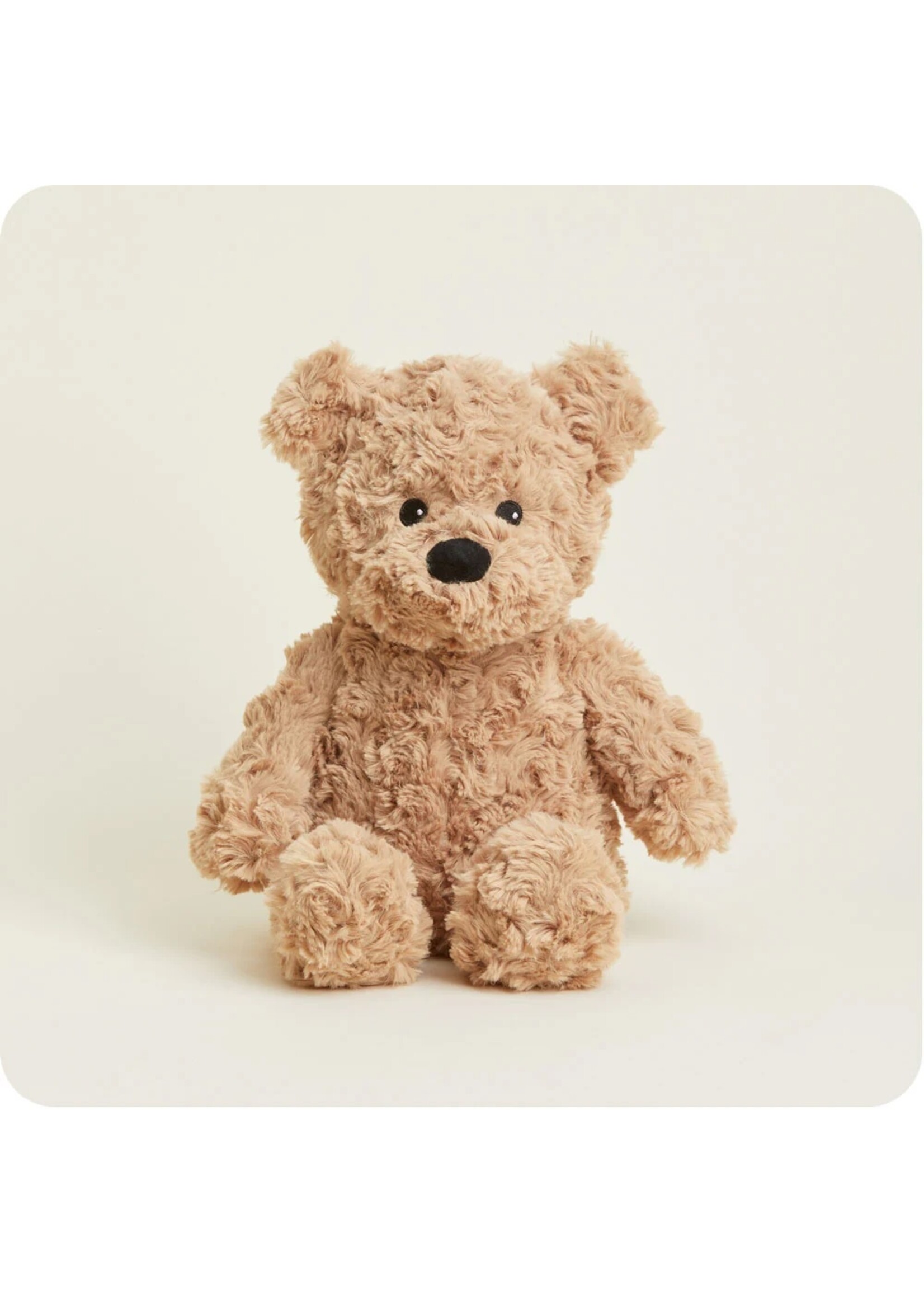 Warmies Brown Curly Bear Warmies