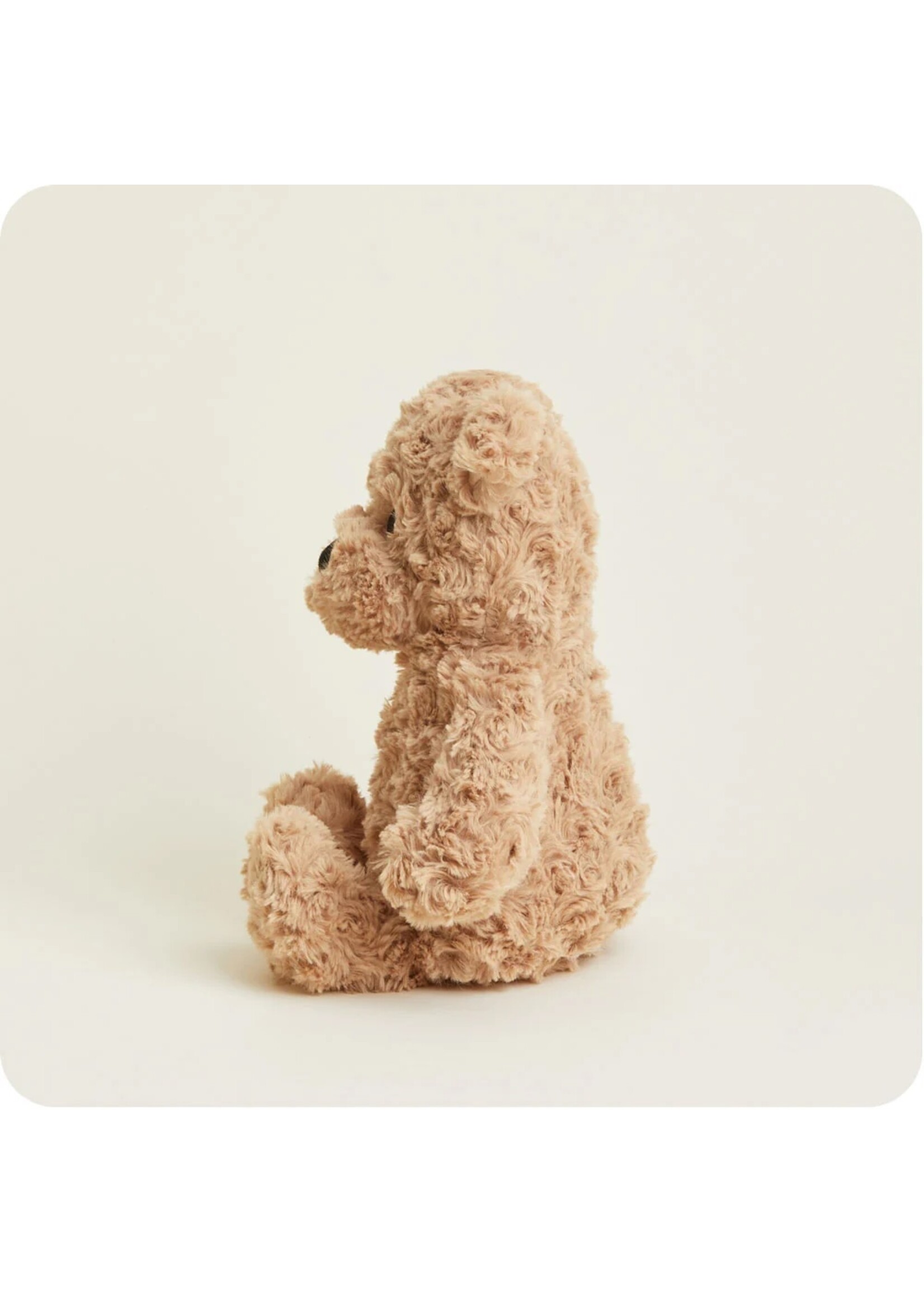 Warmies Brown Curly Bear Warmies