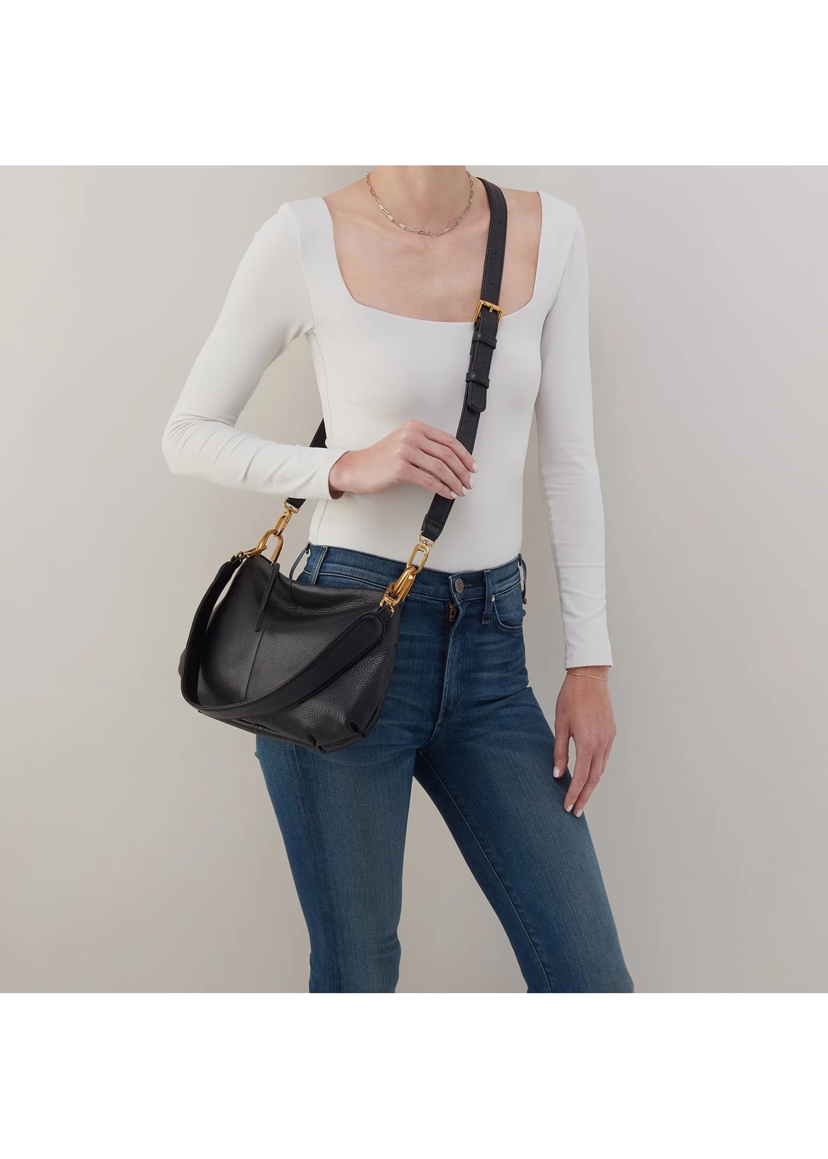 hobo Advance Shoulder Bag - Black