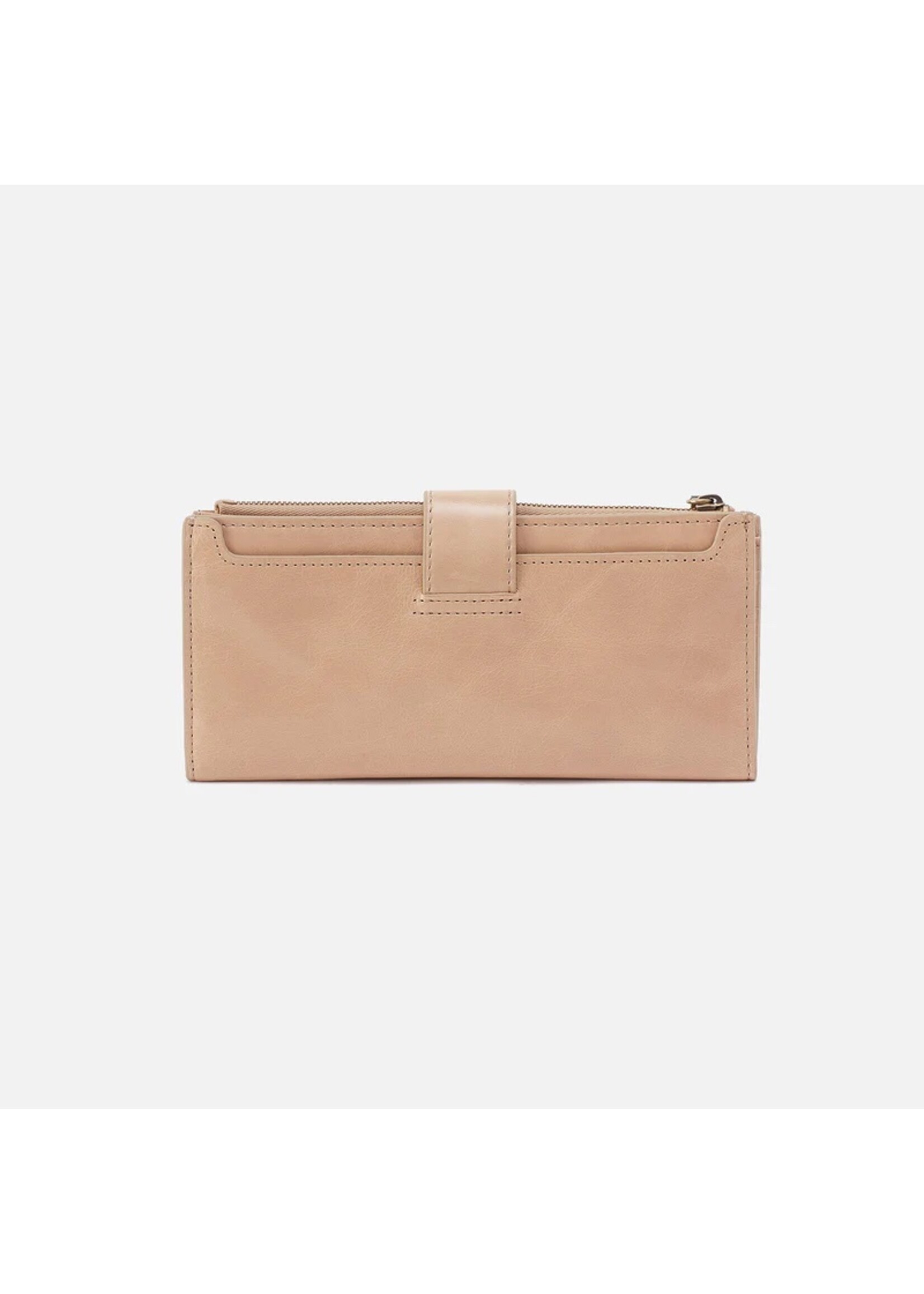 hobo Dunn Continental Wallet - Sand