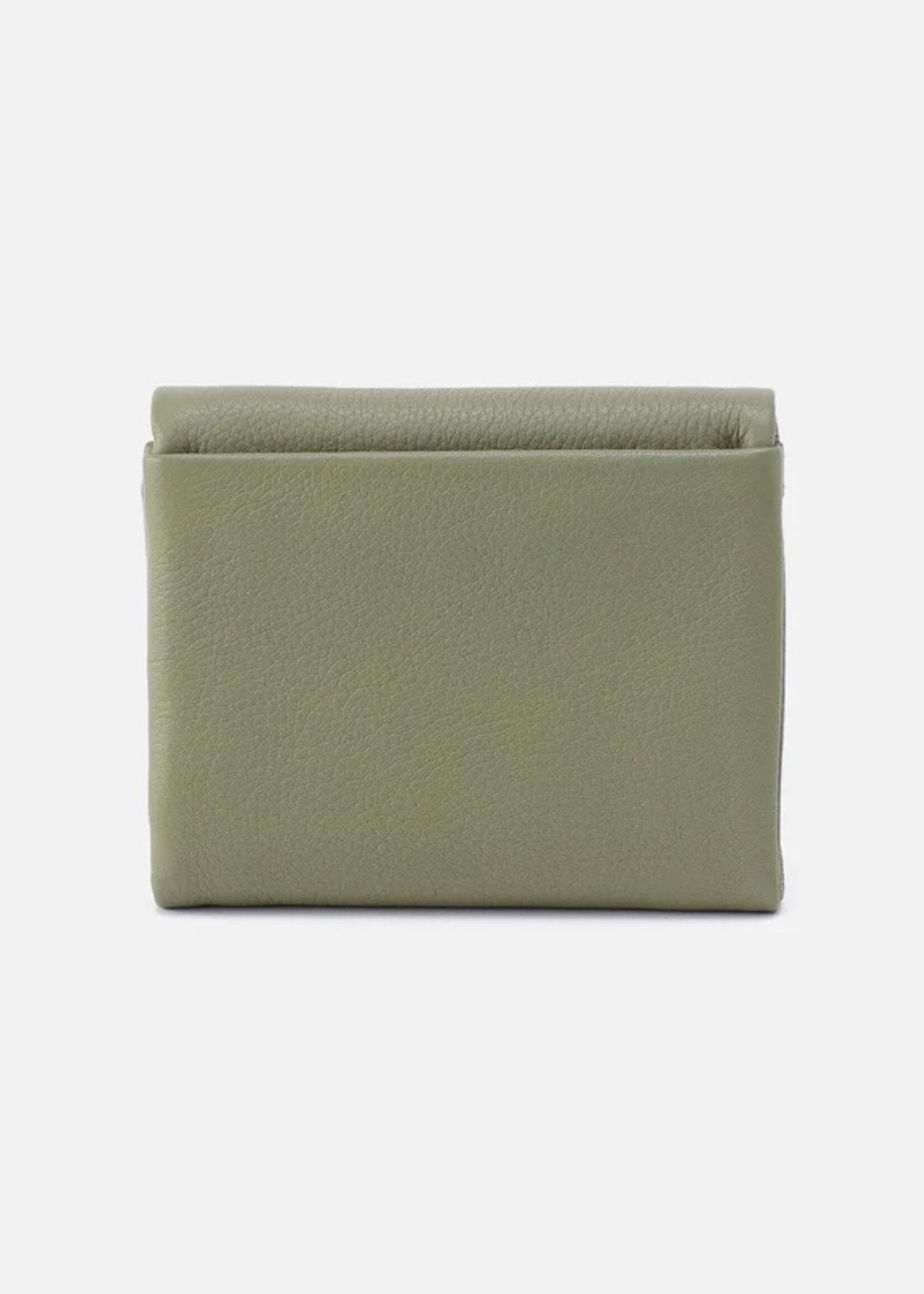 hobo Fern Medium Trifold Wallet- Watercress