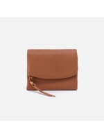 hobo Fern Medium Trifold Wallet - Warm Honey