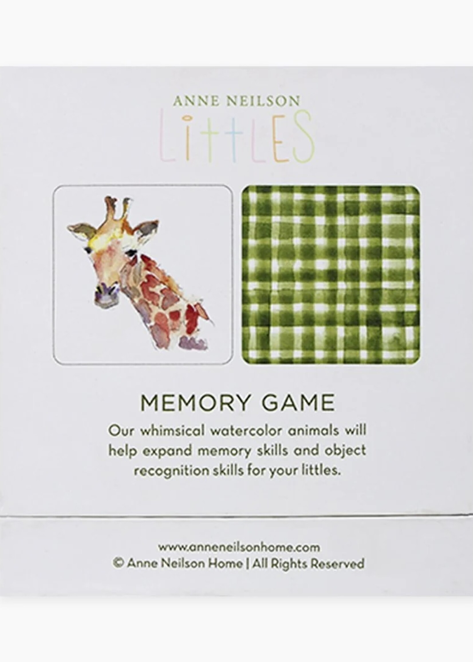 Anne Neilson Home Memory Game