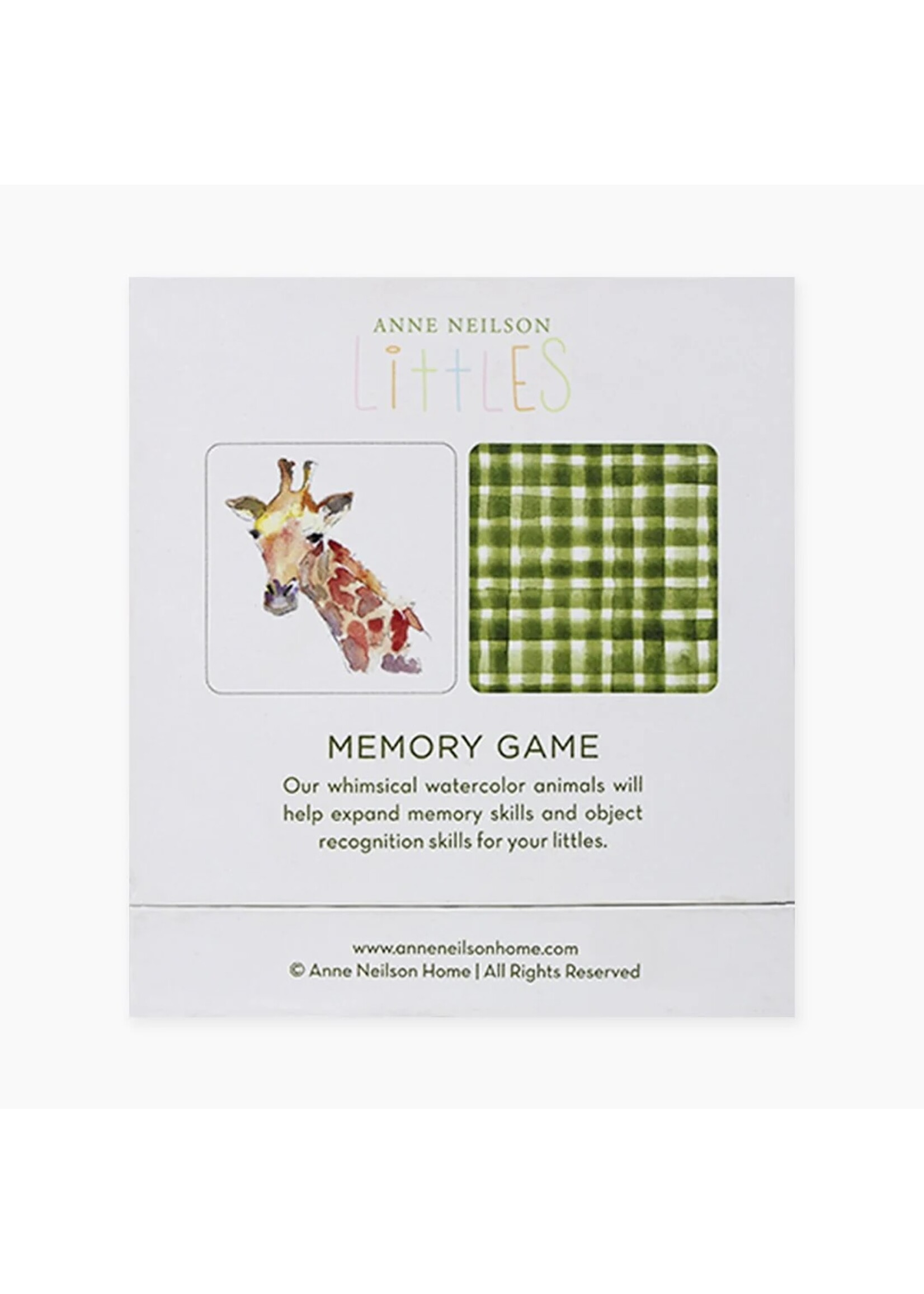 Anne Neilson Home Memory Game