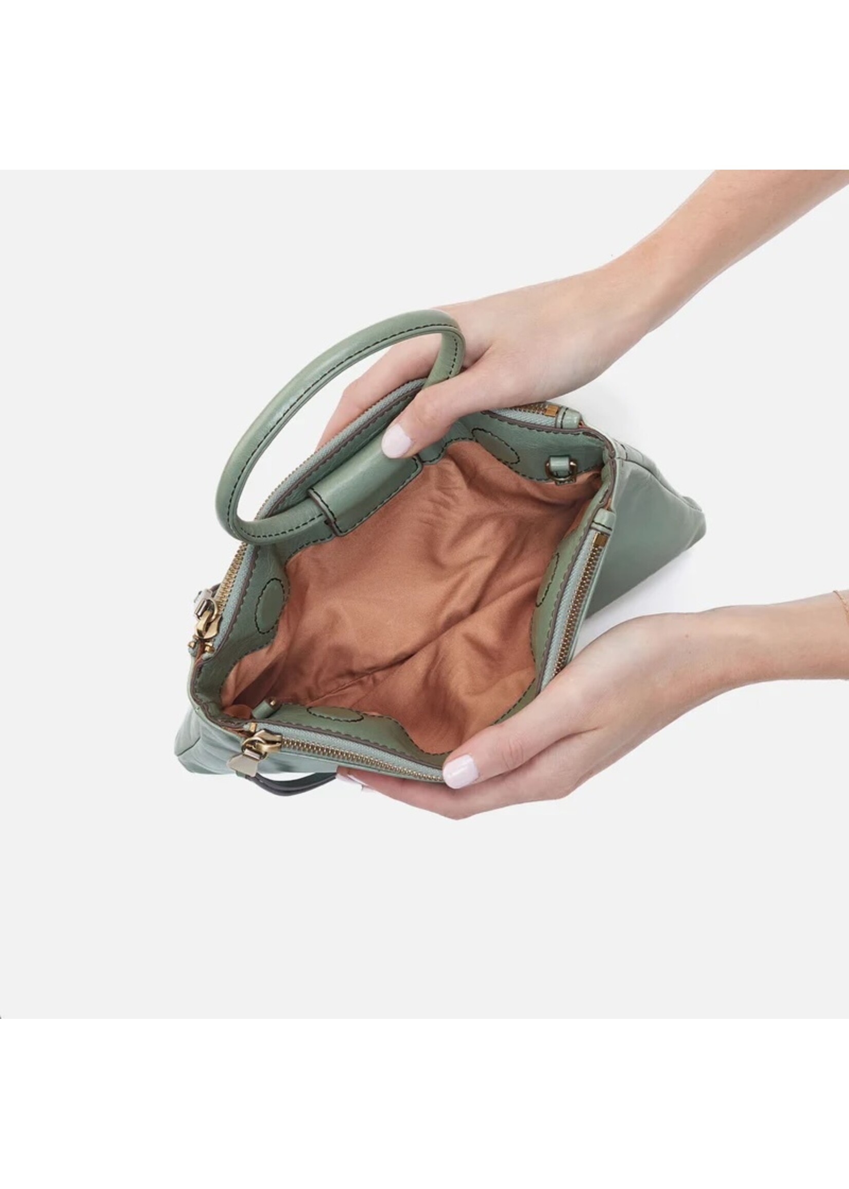 hobo Sable Crossbody- Jade