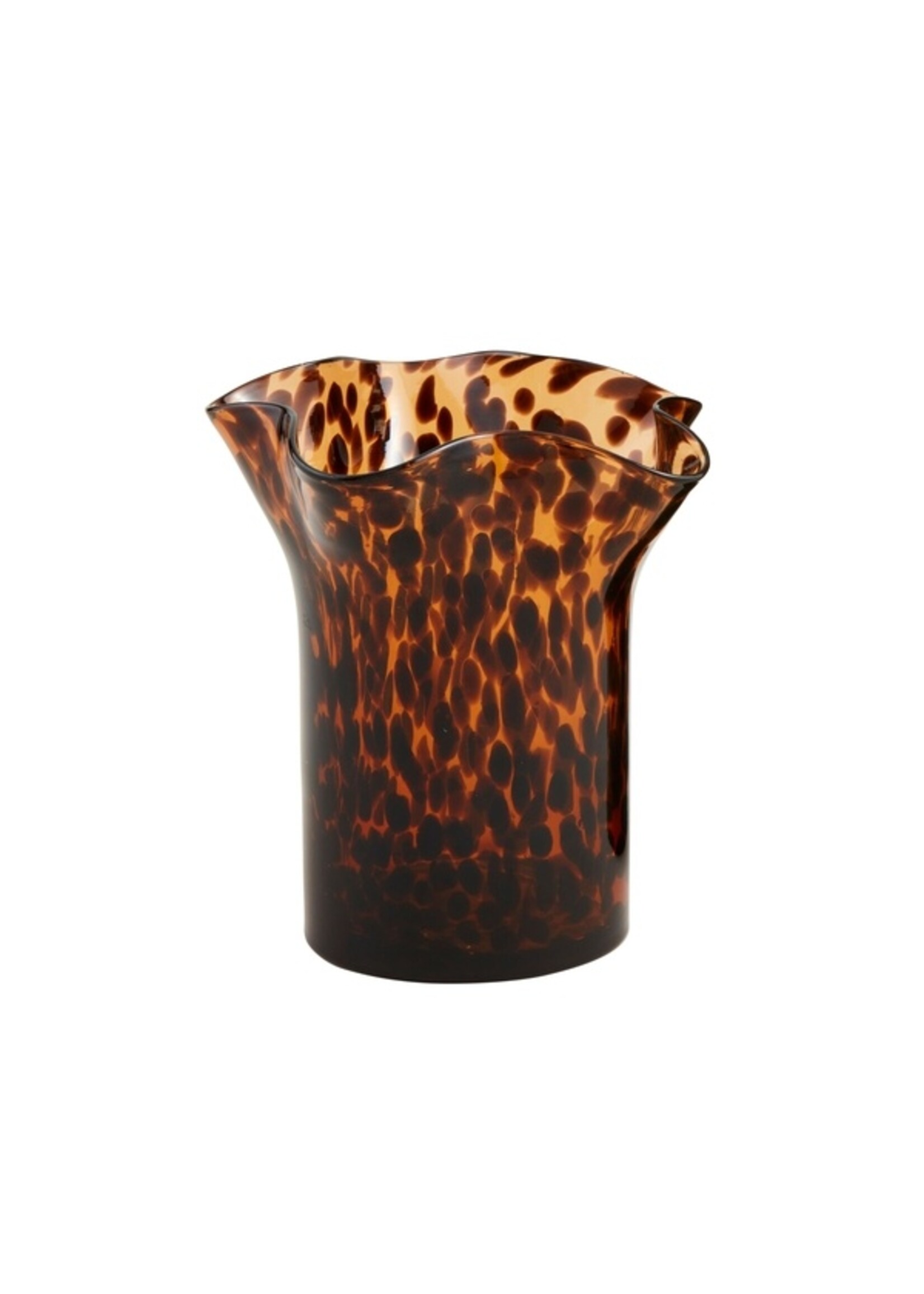 Mudpie Ruffle Tortoise Vase - Small