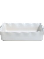 Costa Nova Cook & Host Rectangle Baker - White