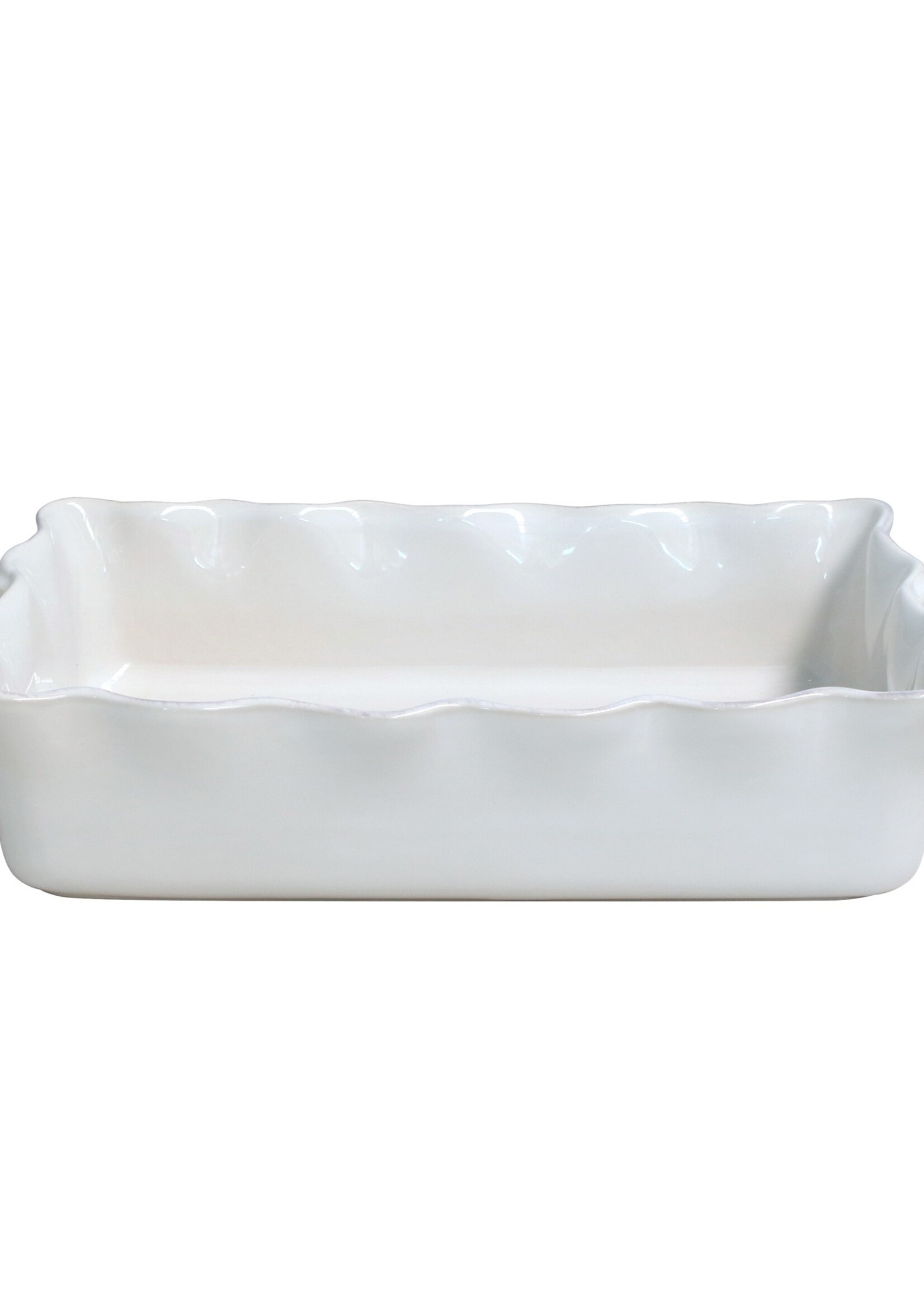 Costa Nova Cook & Host Rectangle  Baker - White