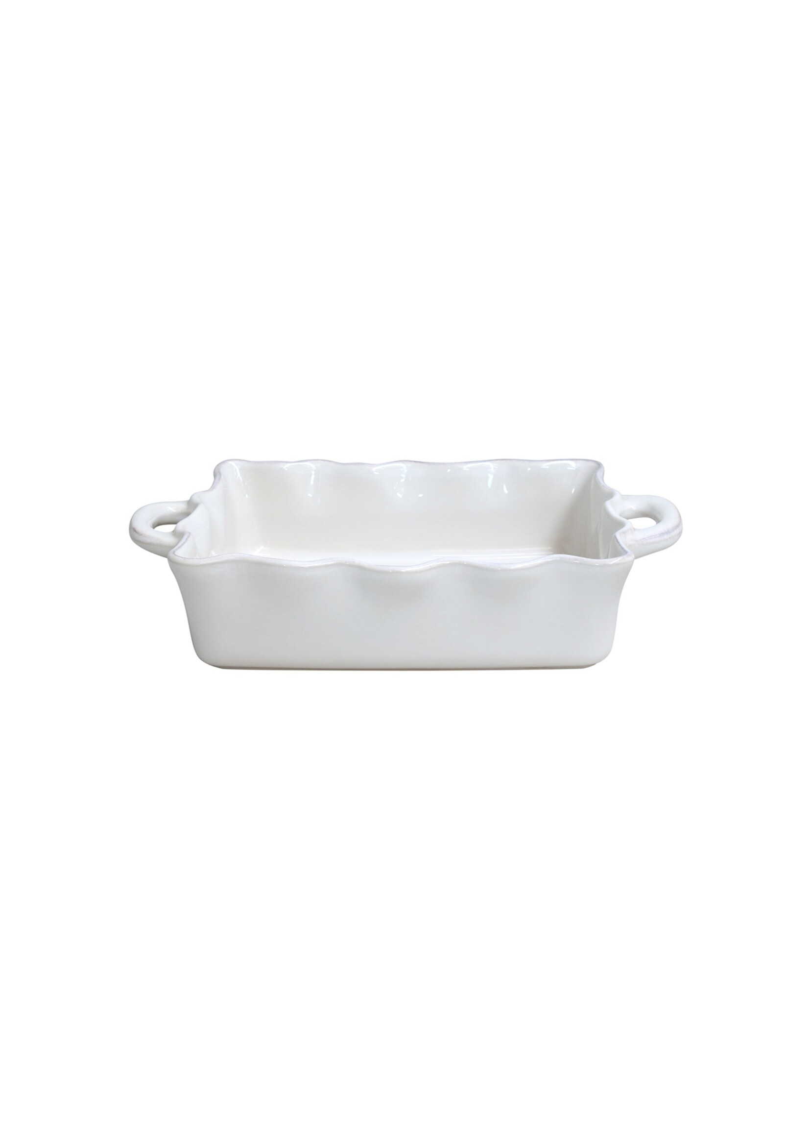 Casafina Cook & Host  Small Ruffled Baker - White