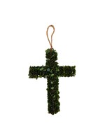 Mudpie Small Boxwood Cross