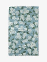 geometry Garden of Edith Kitchen Tea Towel