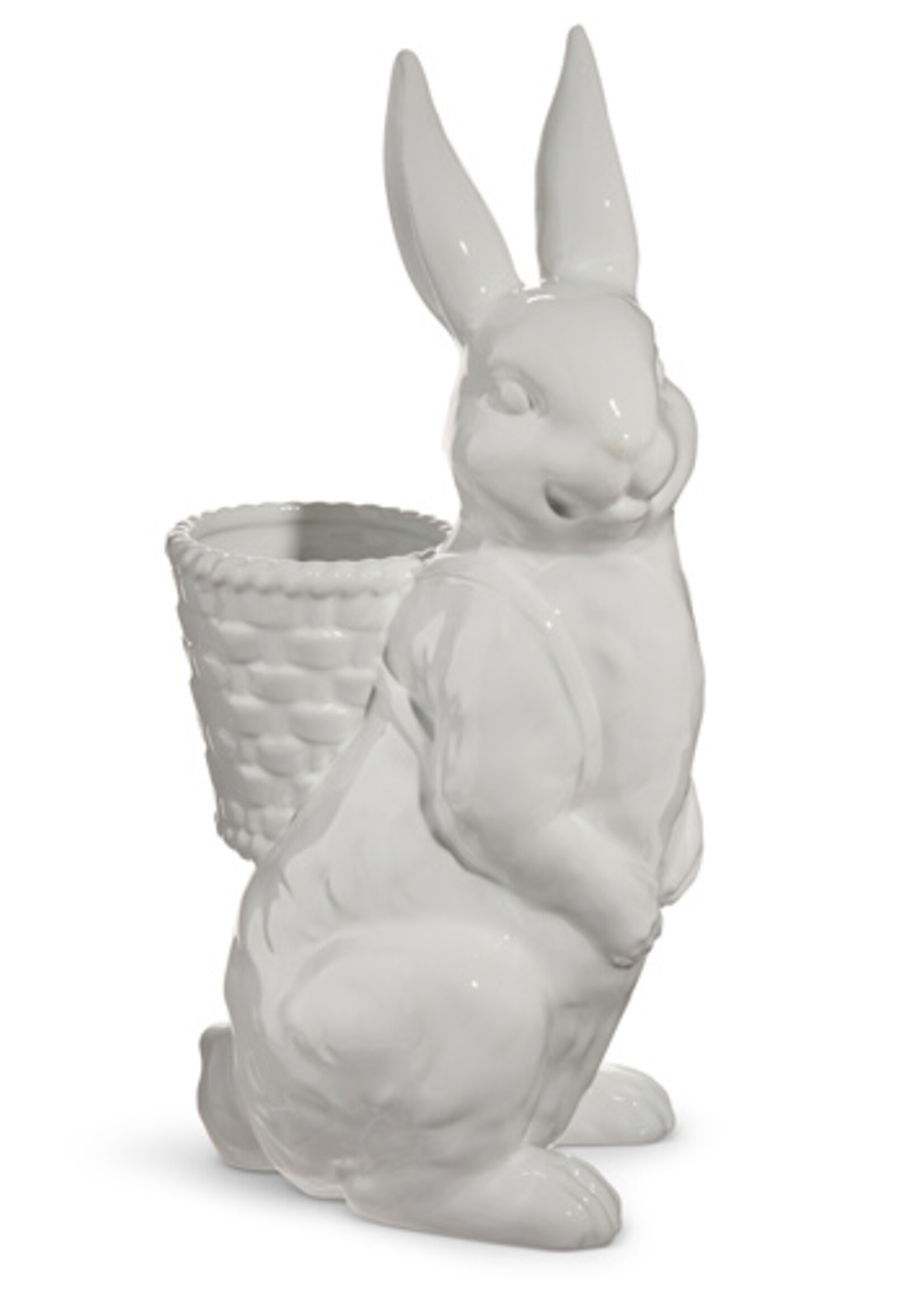 Raz Imports Large Ceramic Bunny Planter