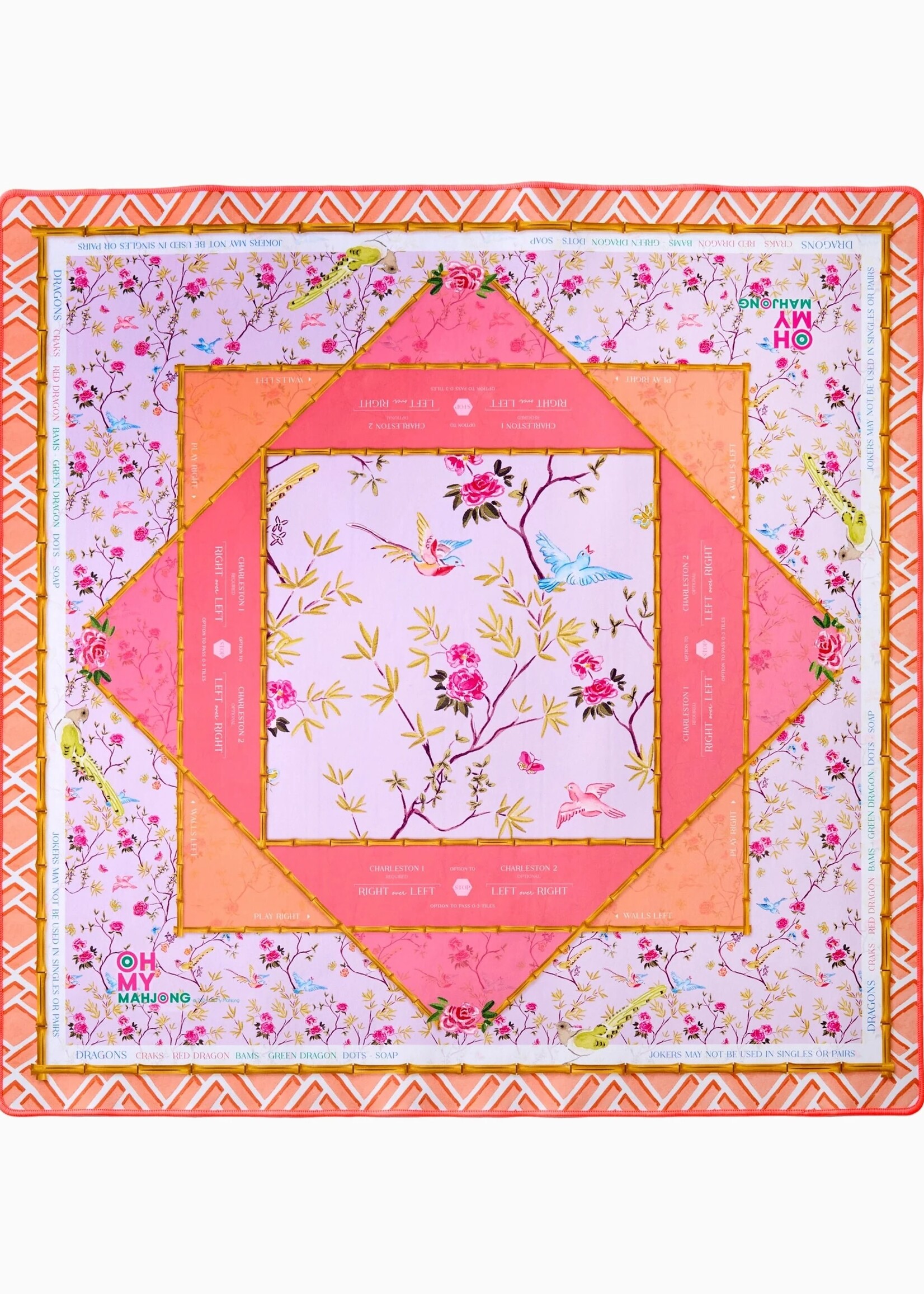 Oh My Mahjong Goldie Mahjong Mat