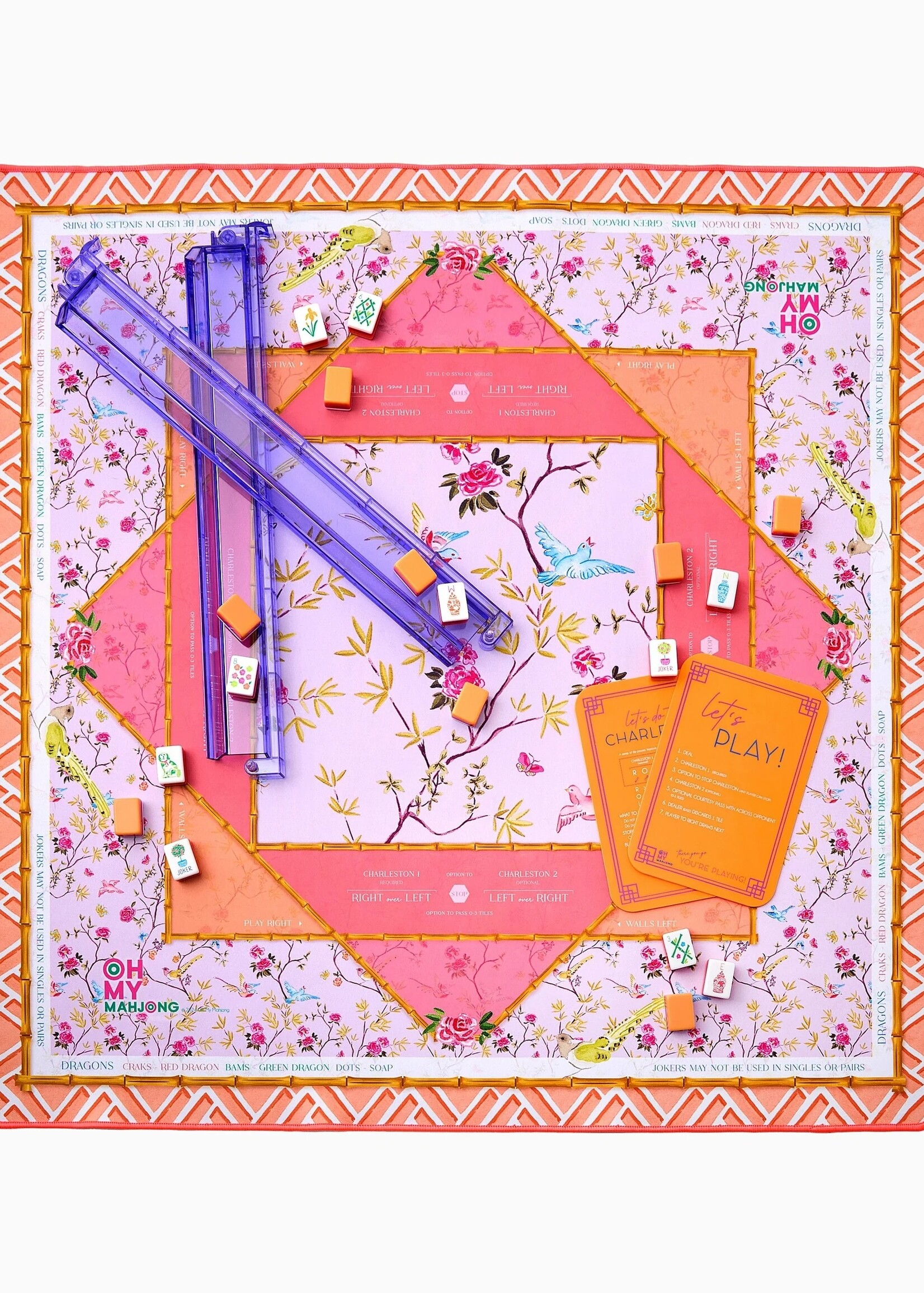 Oh My Mahjong Goldie Mahjong Mat