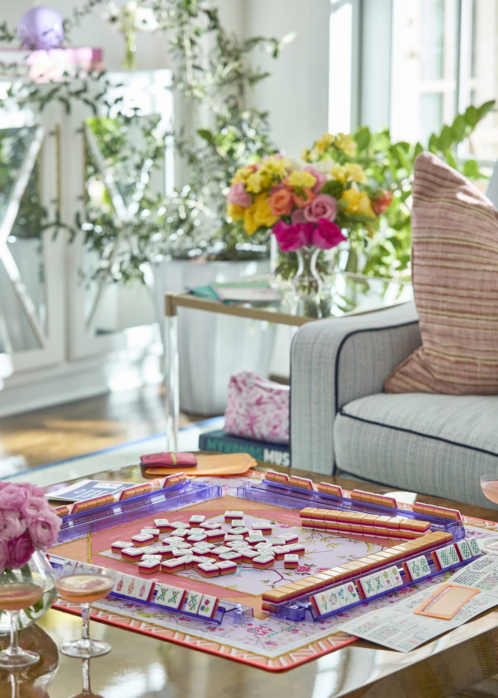 Oh My Mahjong Goldie Mahjong Mat