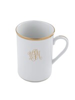 Pickard China Georgian Monogram CanTea Cup - June & Cullin Williams Registry