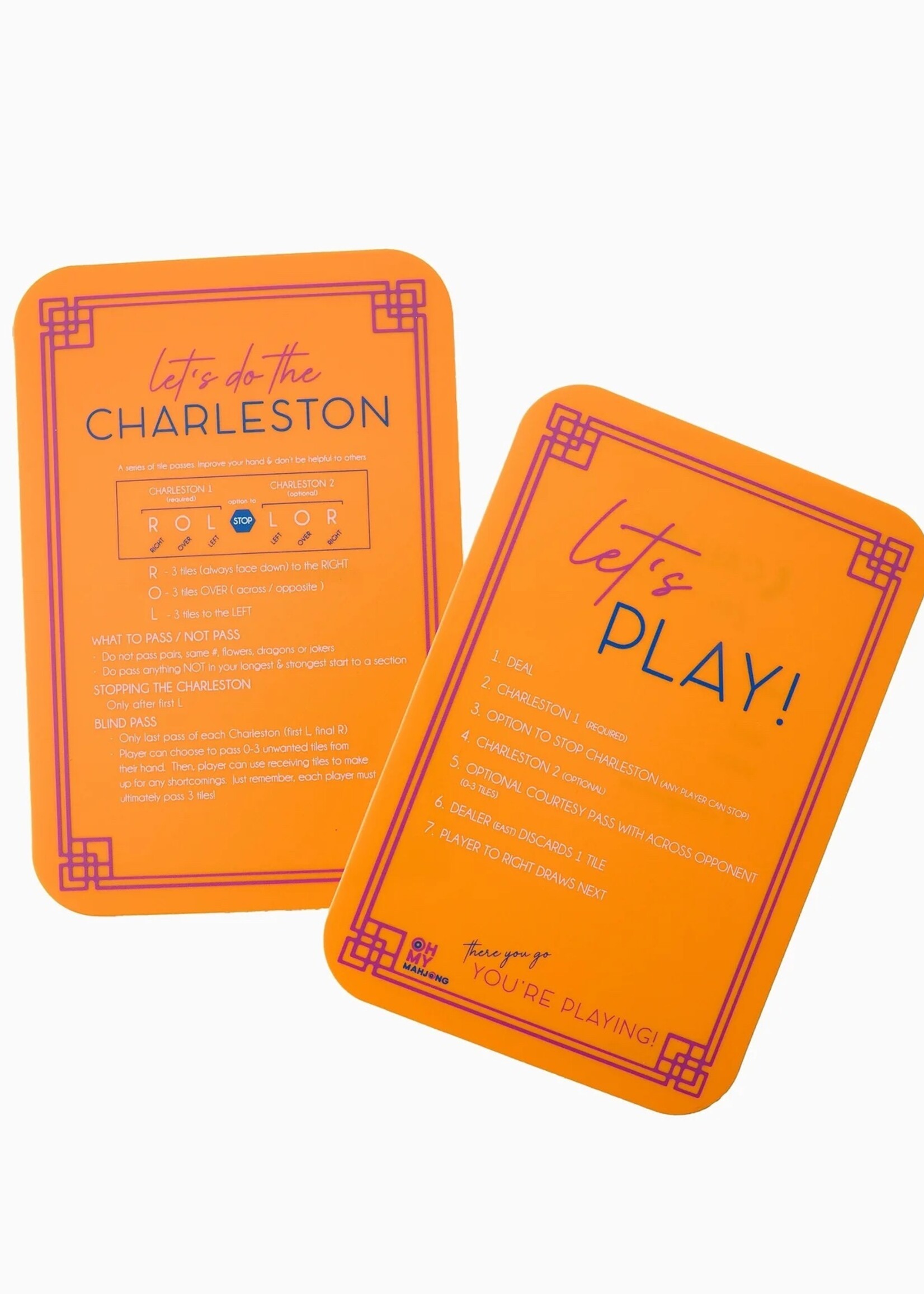 Oh My Mahjong Orange Shufflers