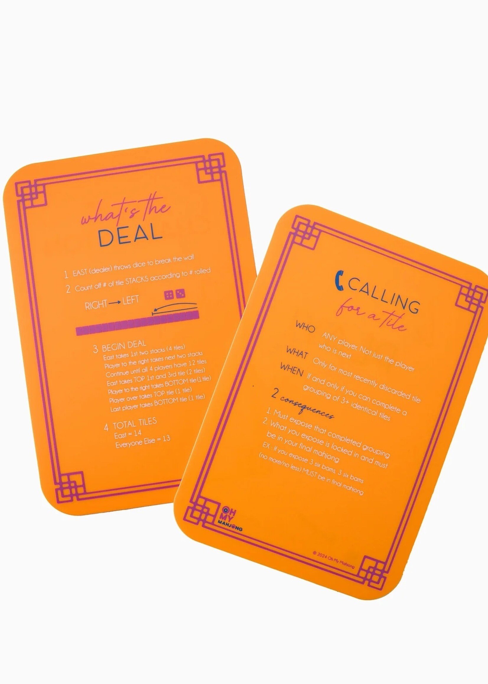 Oh My Mahjong Orange Shufflers