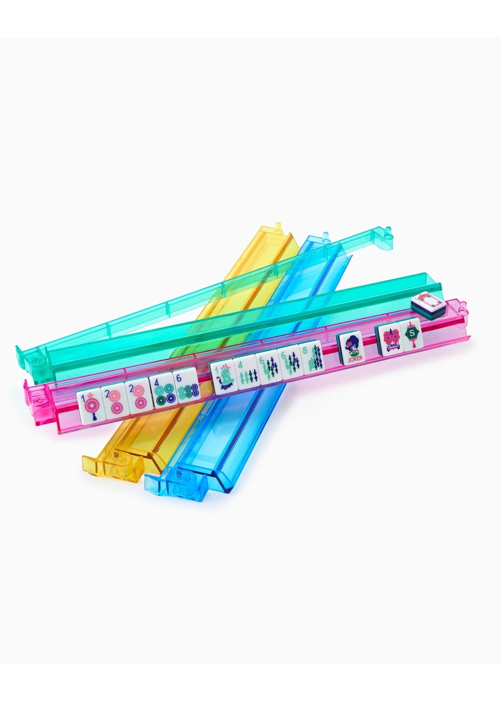 Oh My Mahjong Multicolor Rack & Pusher Set