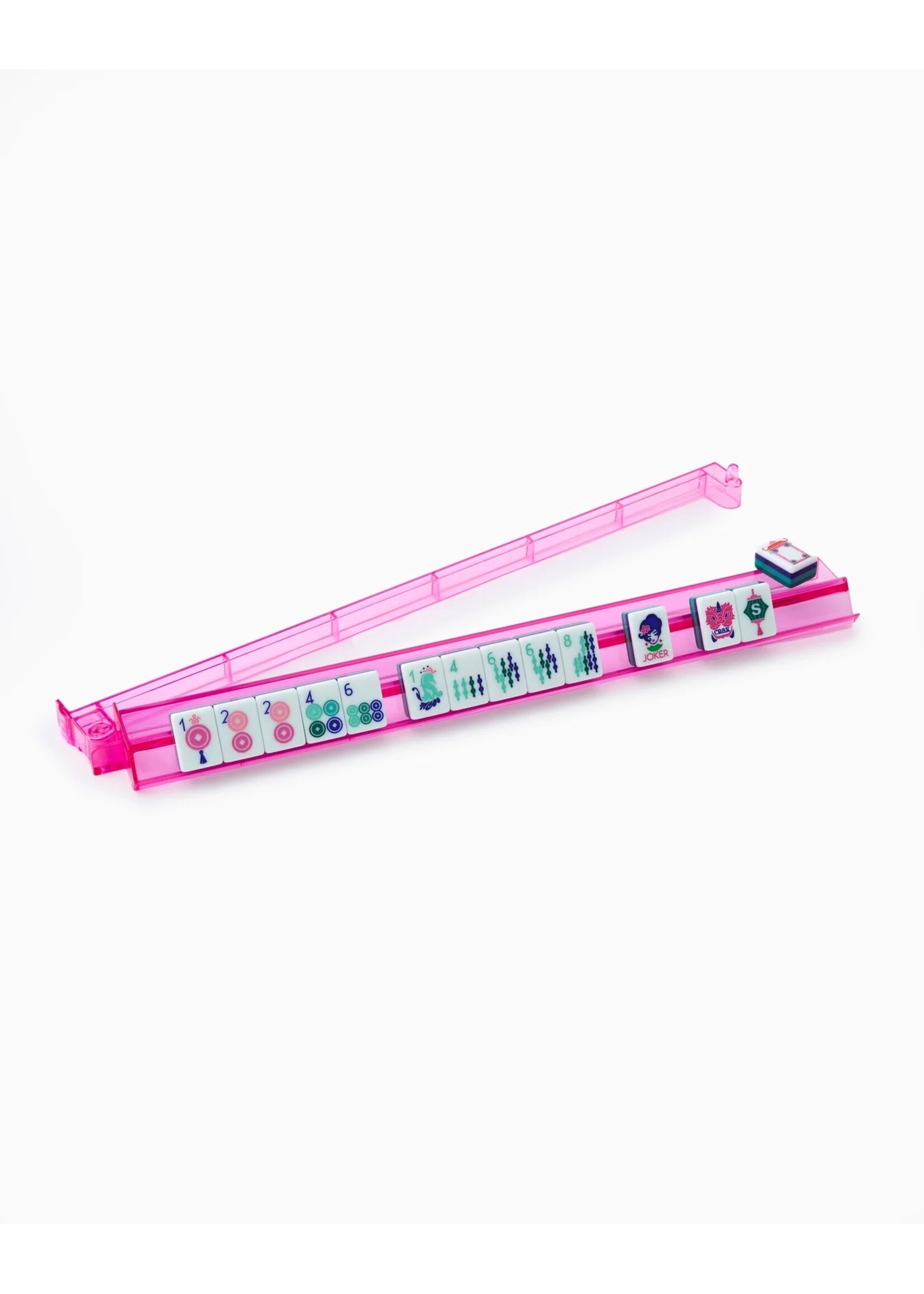 Oh My Mahjong Multicolor Rack & Pusher Set