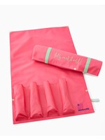Oh My Mahjong Strawberry Pink Mahjong Let's Rack & Roll Bag