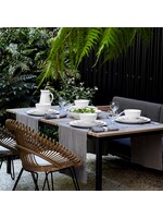 Costa Nova Friso Blanco 4 pc Place Setting (Dinner, Salad, Pasta, Cereal)