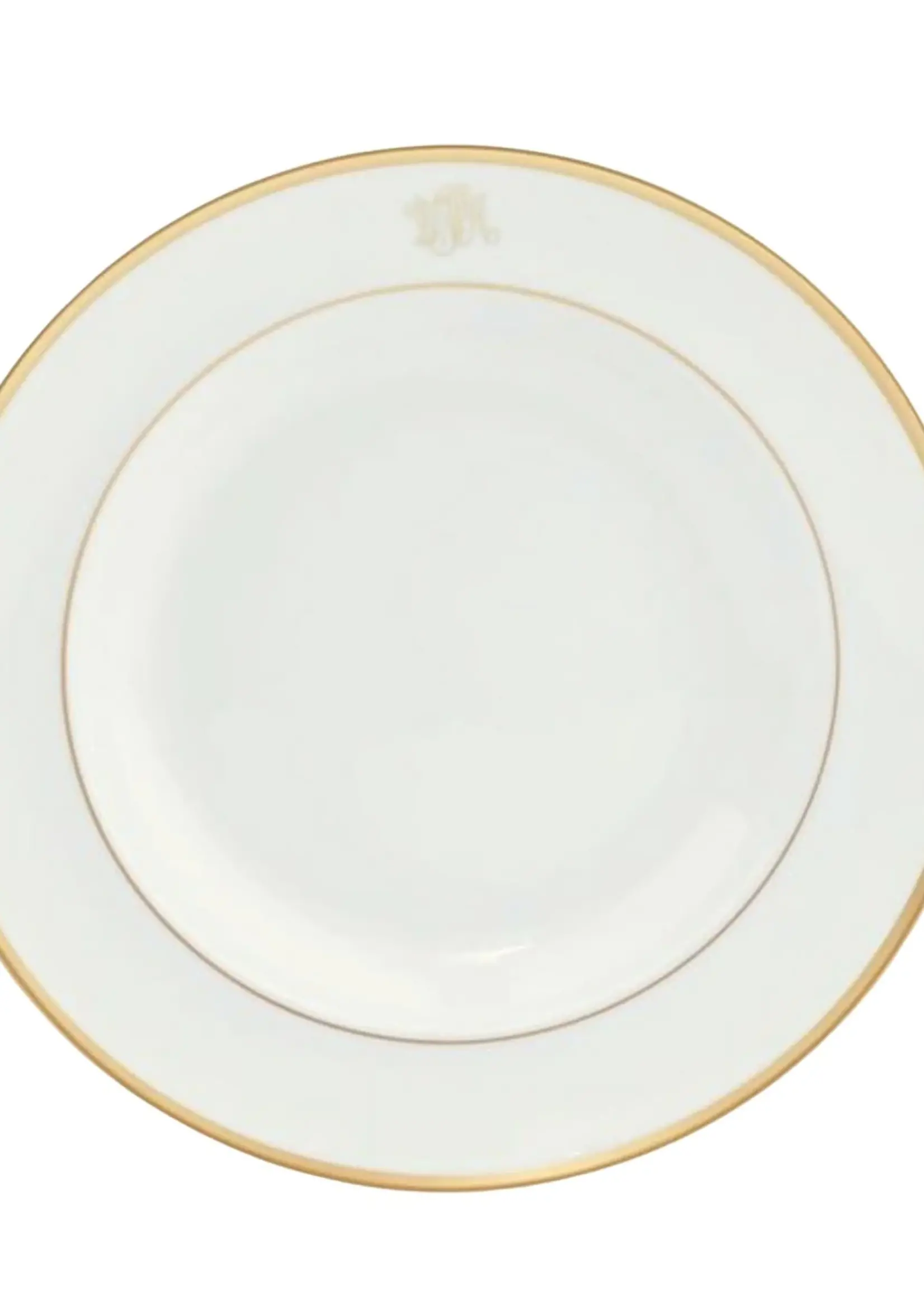 Pickard China Georgian Monogram Dinner Plate