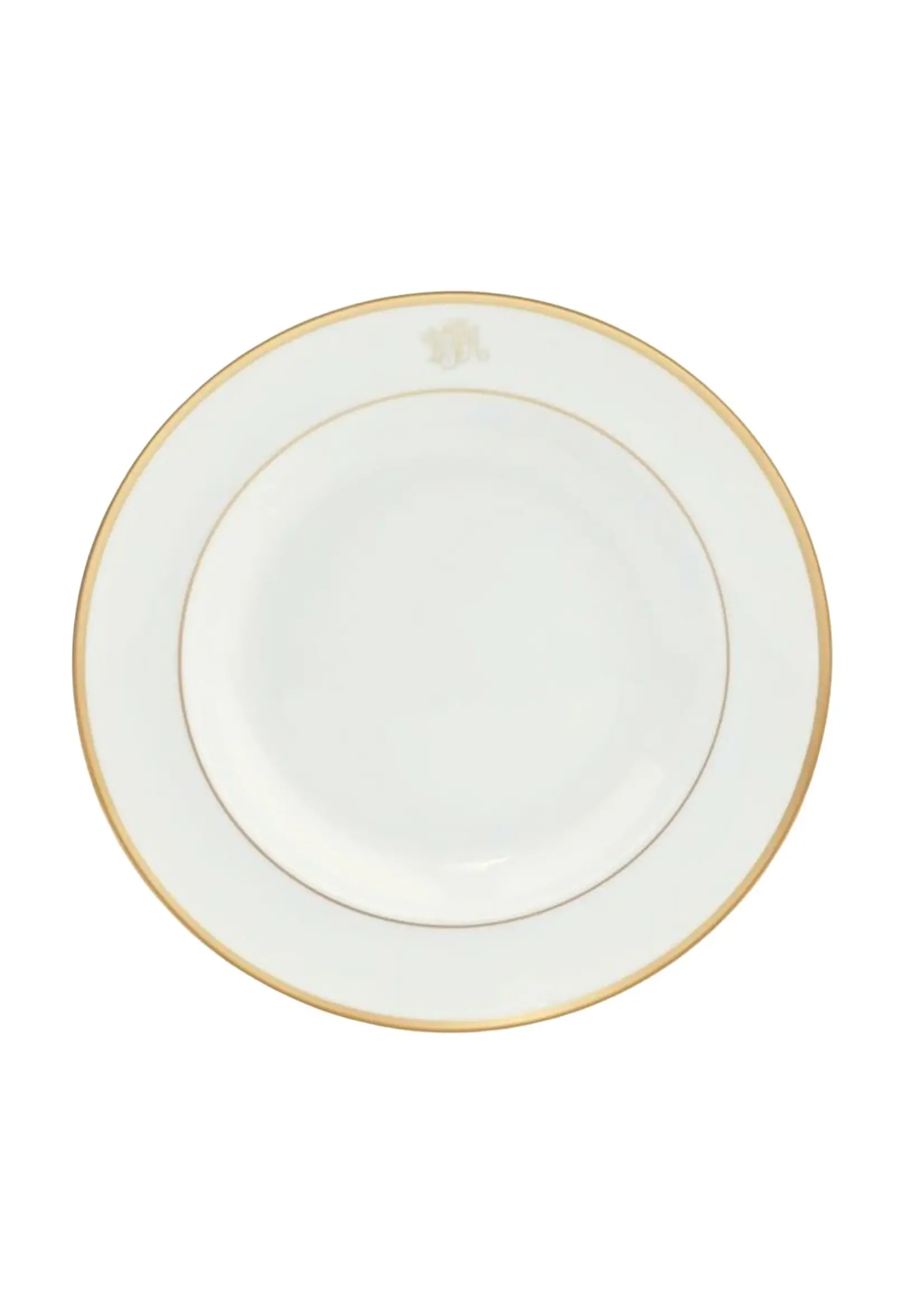 Pickard China Georgian Monogram Dinner Plate