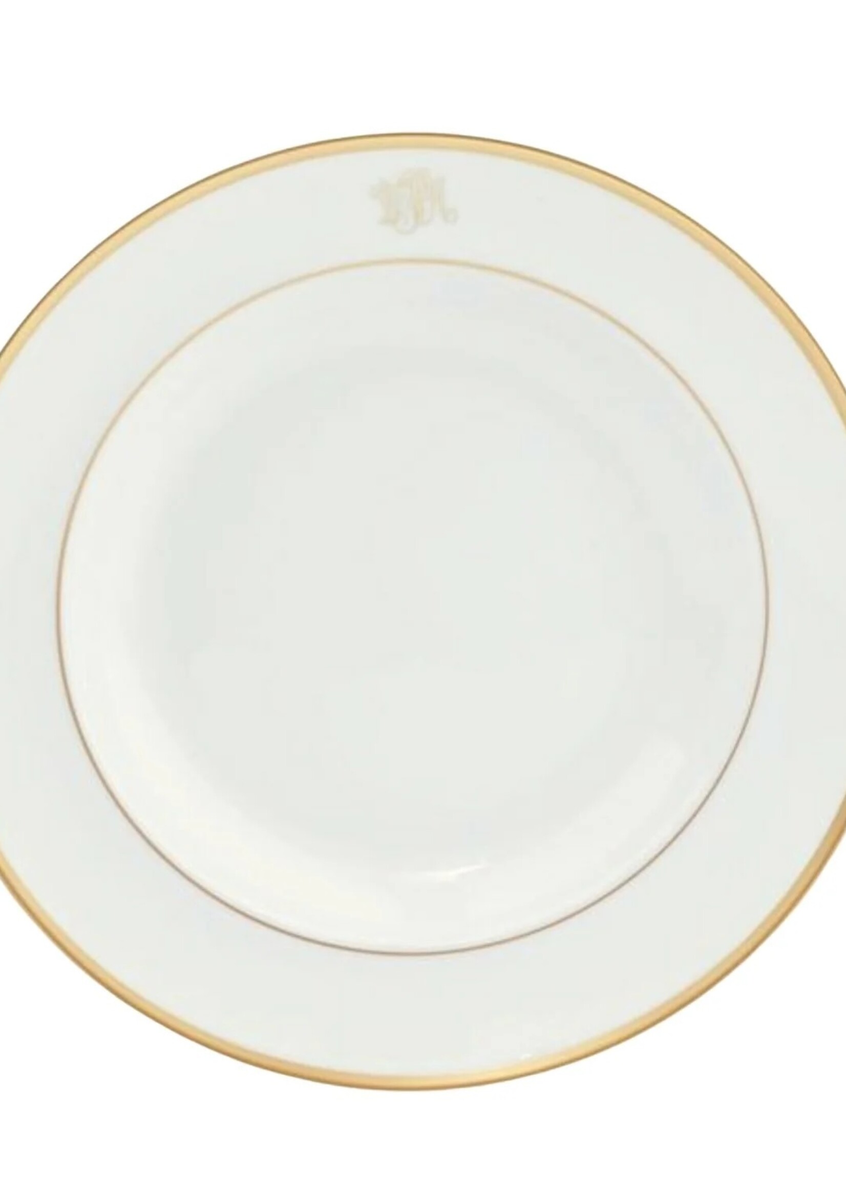 Pickard China Georgian Monogram Dinner Plate - Avery Clark's Registry