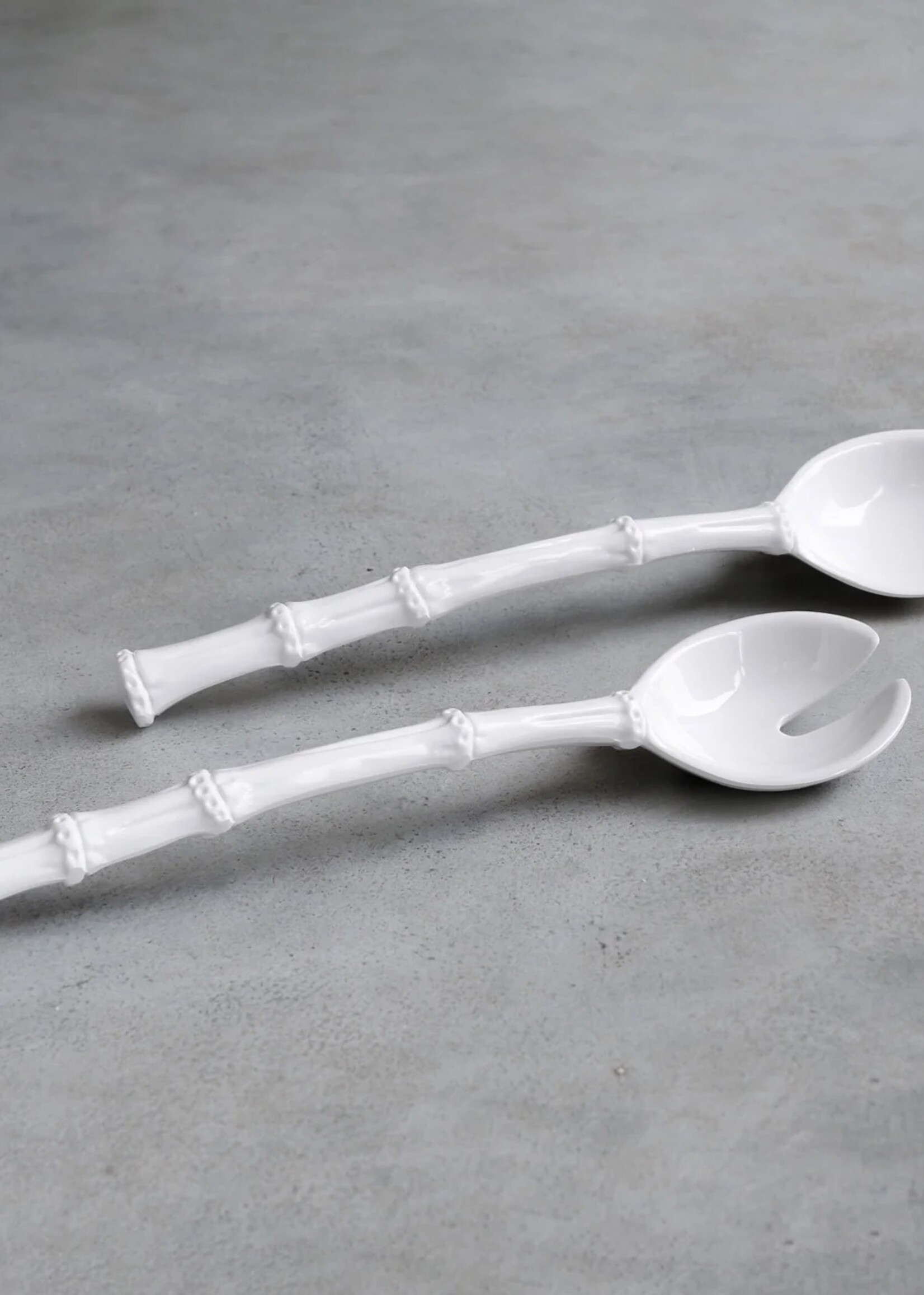 beatriz ball Vida Bamboo Lg Salad Servers (white)