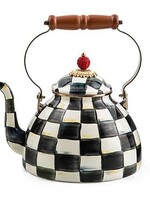 Mackenzie-Childs Courtly Check 3 Quart Tea Kettle