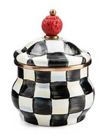Mackenzie-Childs Courtly Check Lidded Sugar Bowl