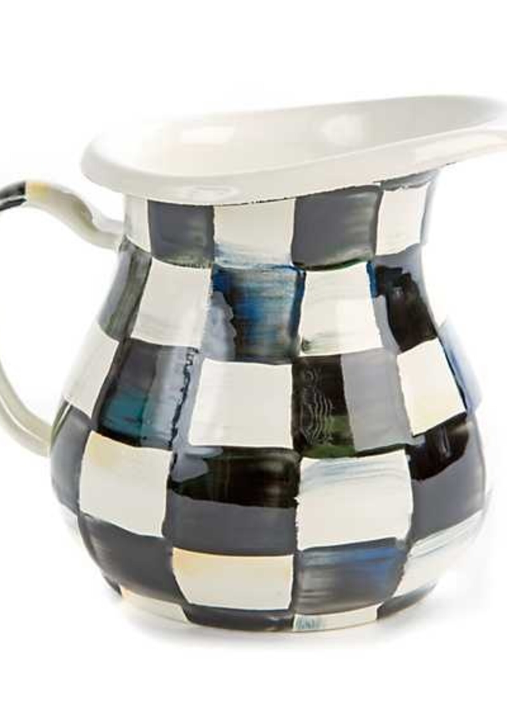 Mackenzie-Childs Courtly Check Creamer