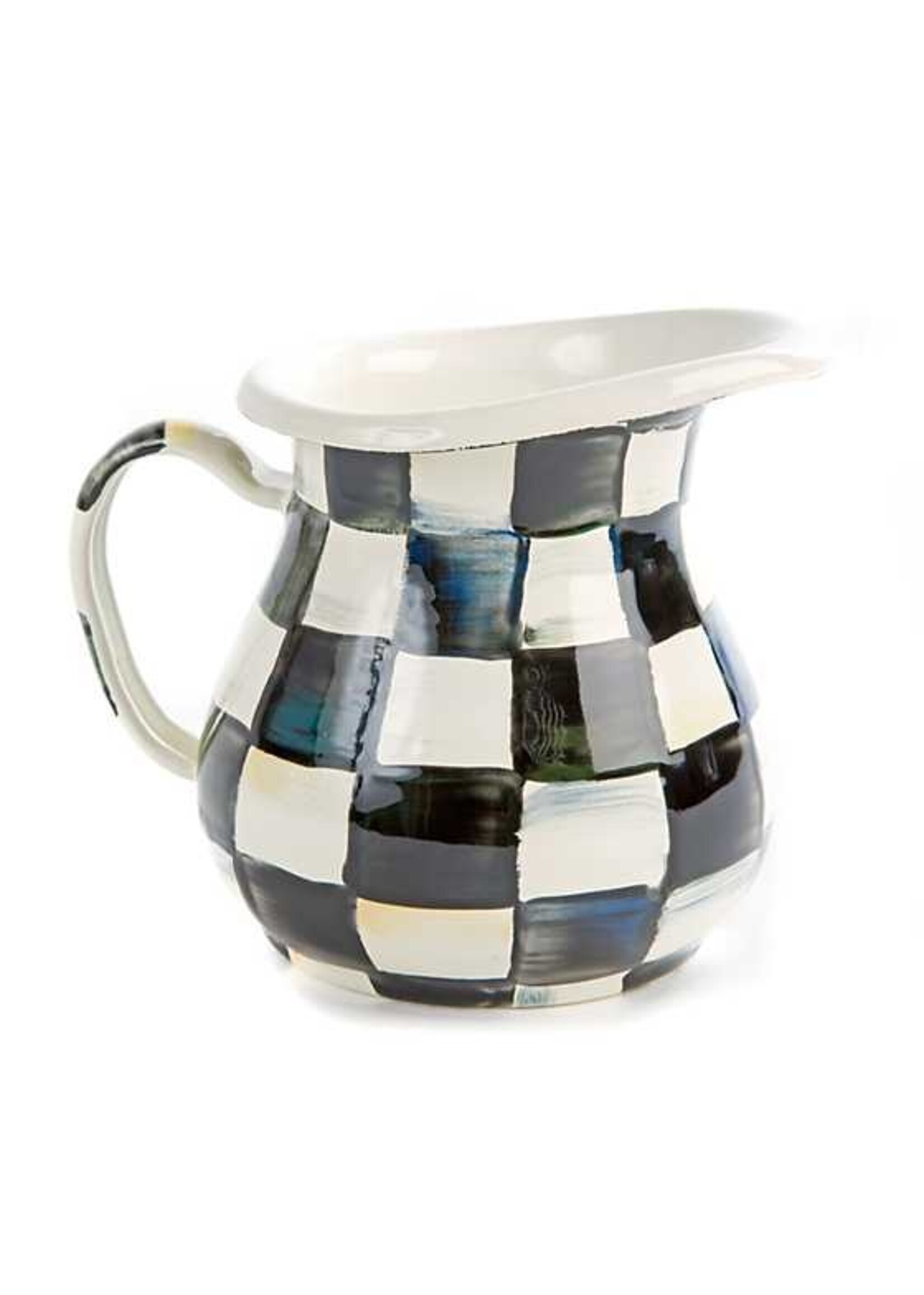 Mackenzie-Childs Courtly Check Creamer