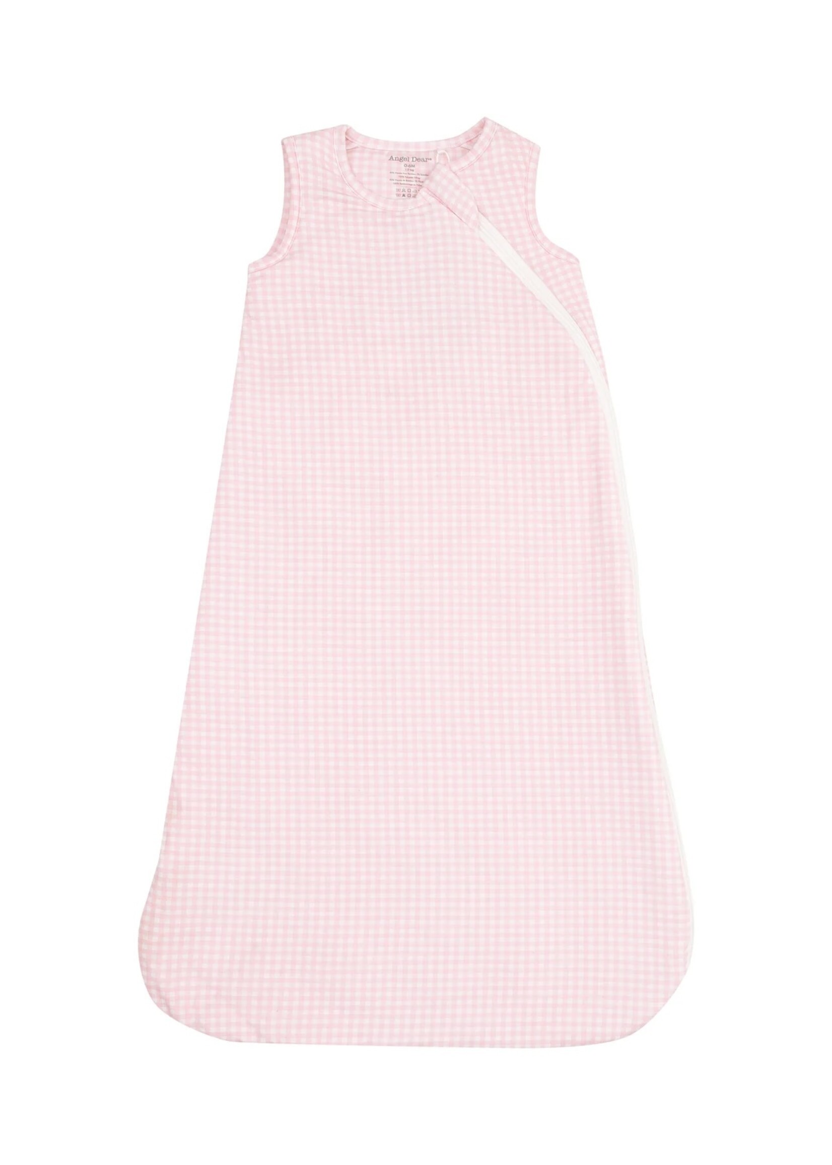 Angel Dear Mini Gingham Pink Sleep Bag
