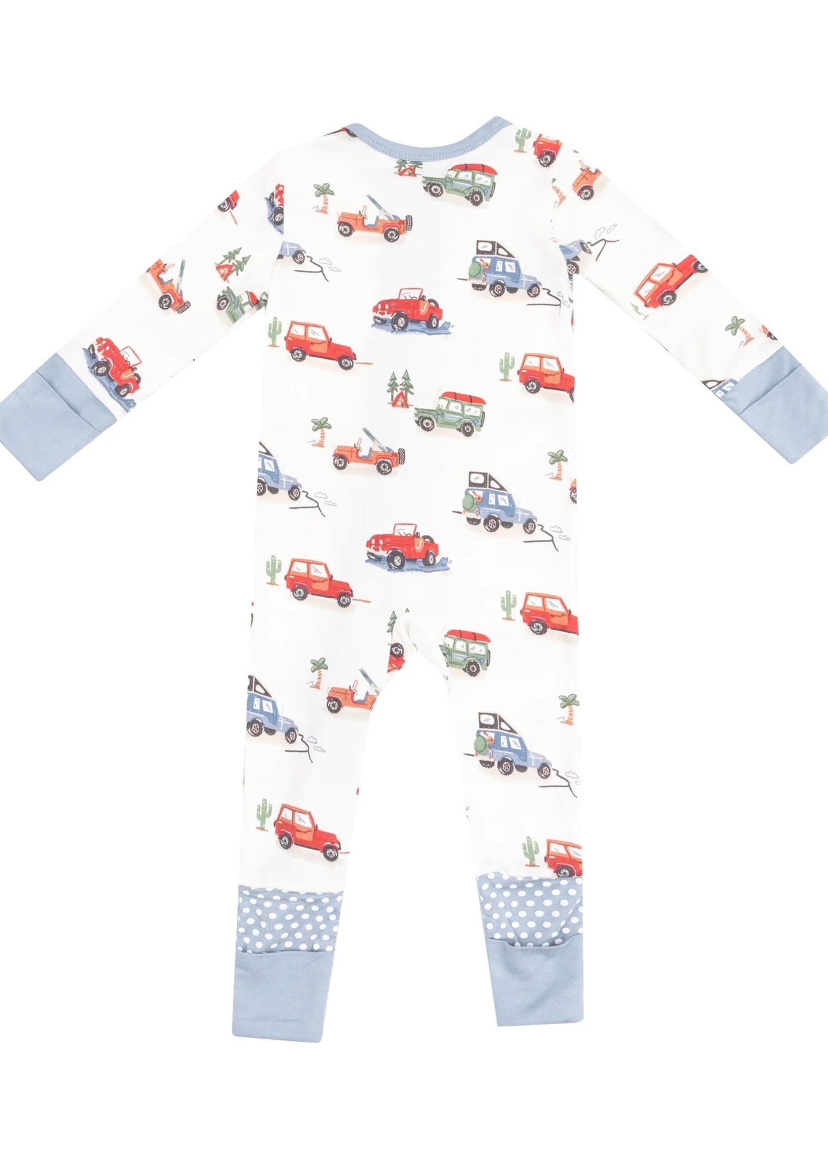 Angel Dear Off Road Adventure 2 Way Zipper Romper