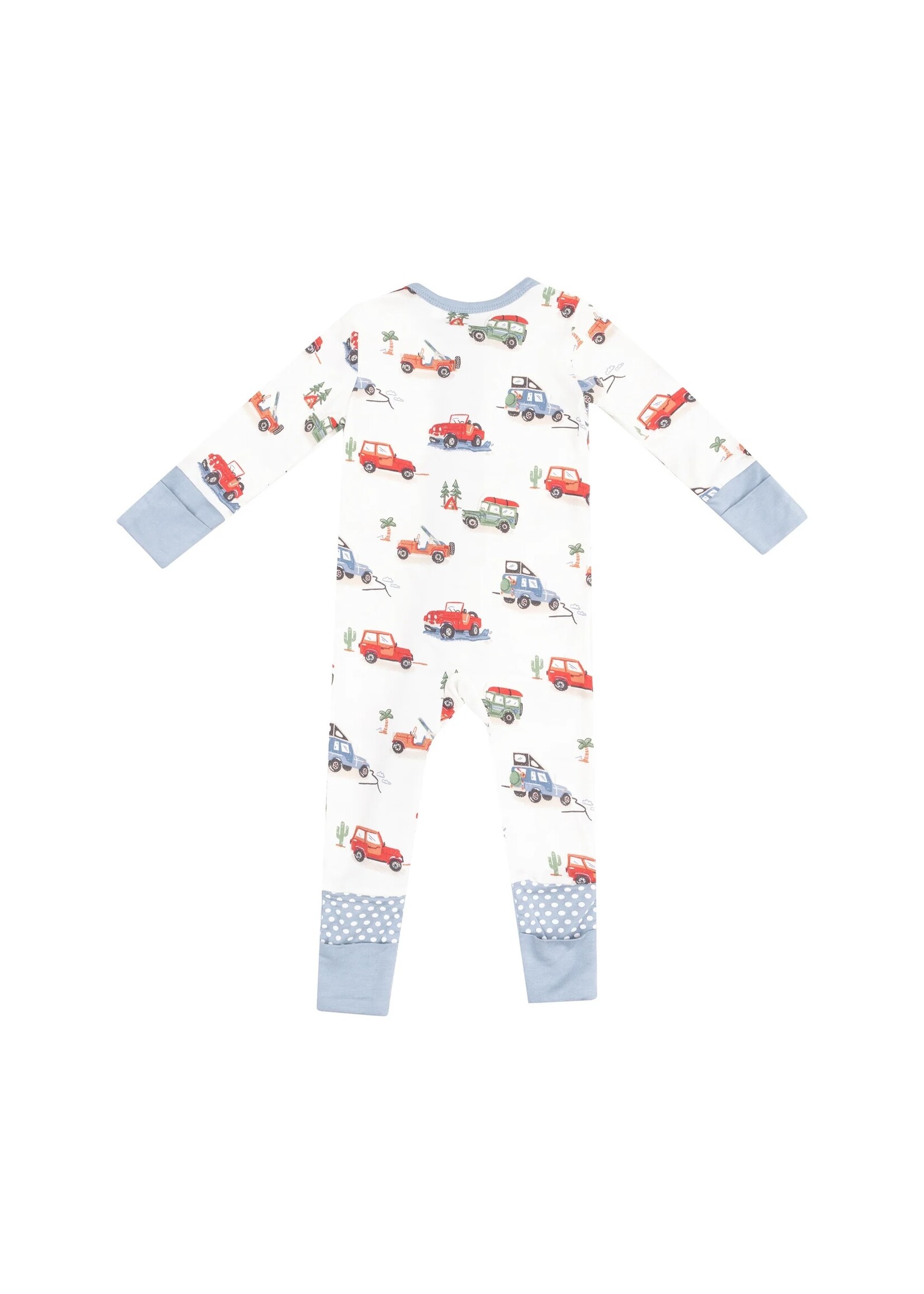 Angel Dear Off Road Adventure 2 Way Zipper Romper
