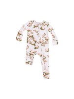 Angel Dear Floating Magnolia 2 Way Zipper Romper
