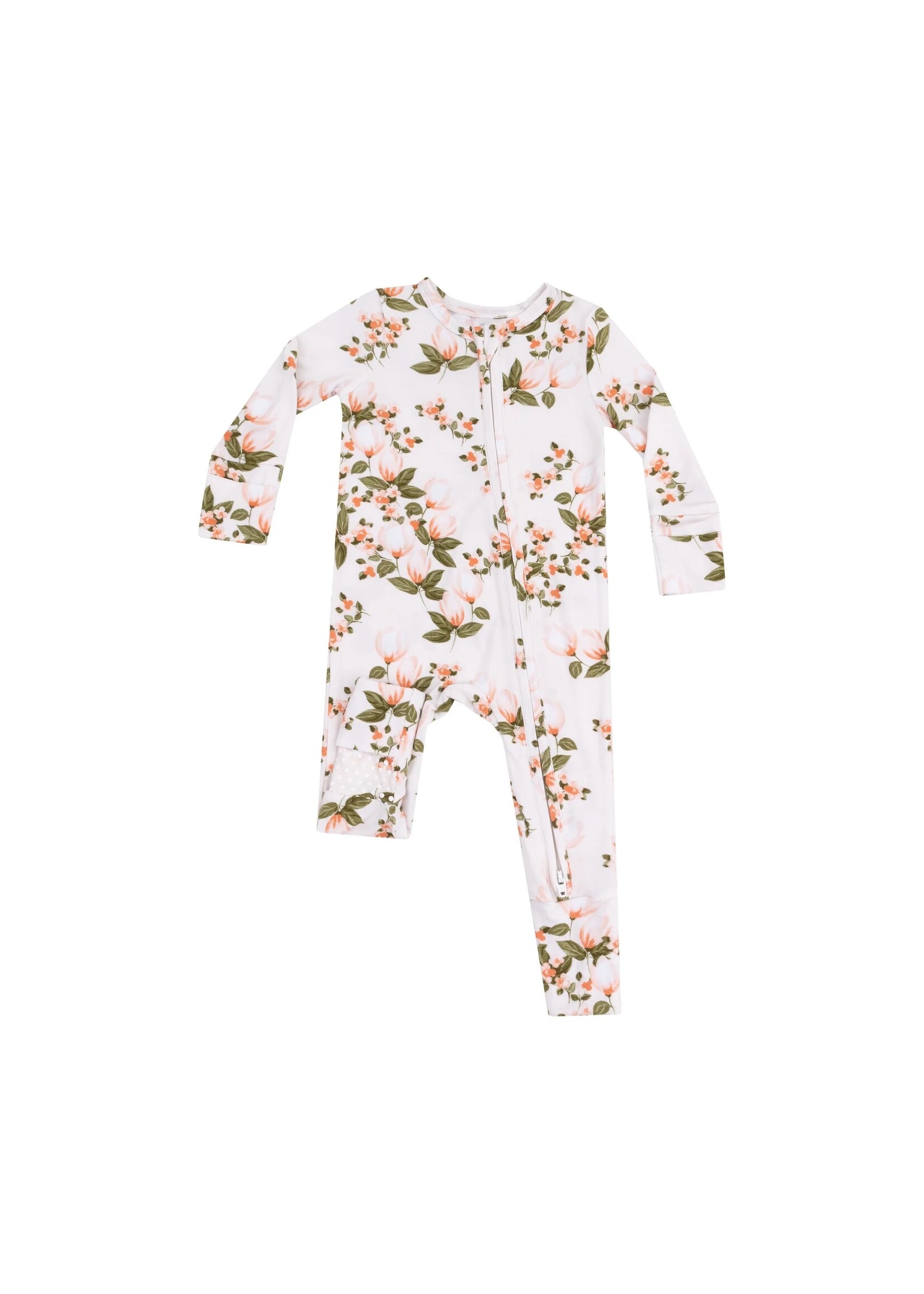 Angel Dear Floating Magnolia 2 Way Zipper Romper