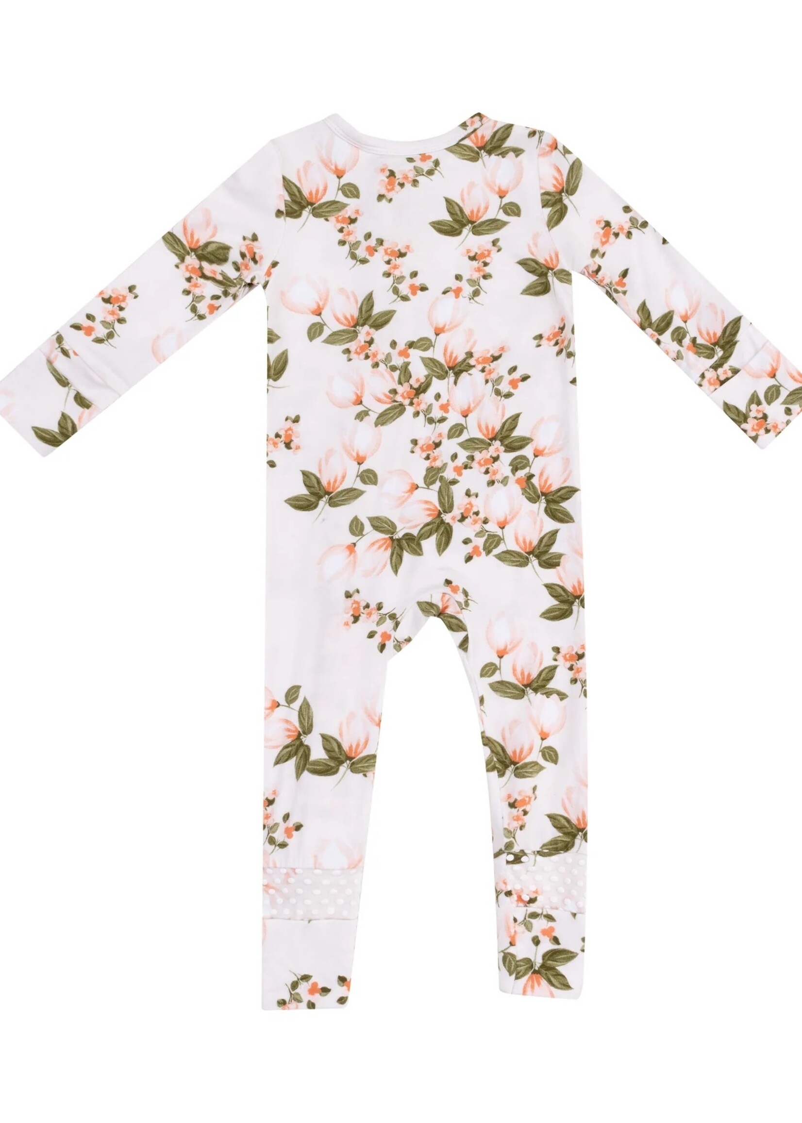 Angel Dear Floating Magnolia 2 Way Zipper Romper