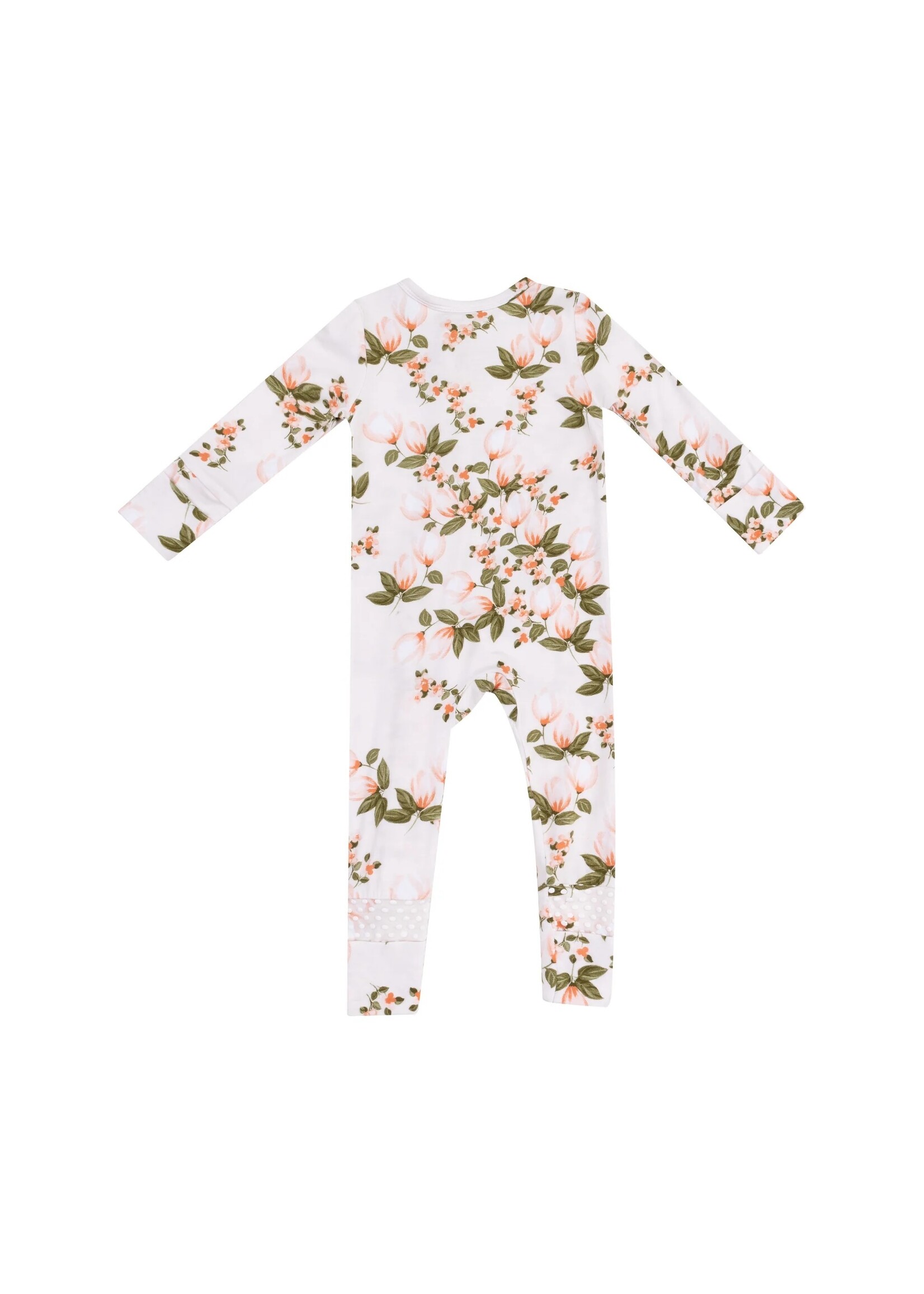 Angel Dear Floating Magnolia 2 Way Zipper Romper