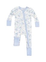 Angel Dear Baby Veronical Floral 2 Way Zipper Romper